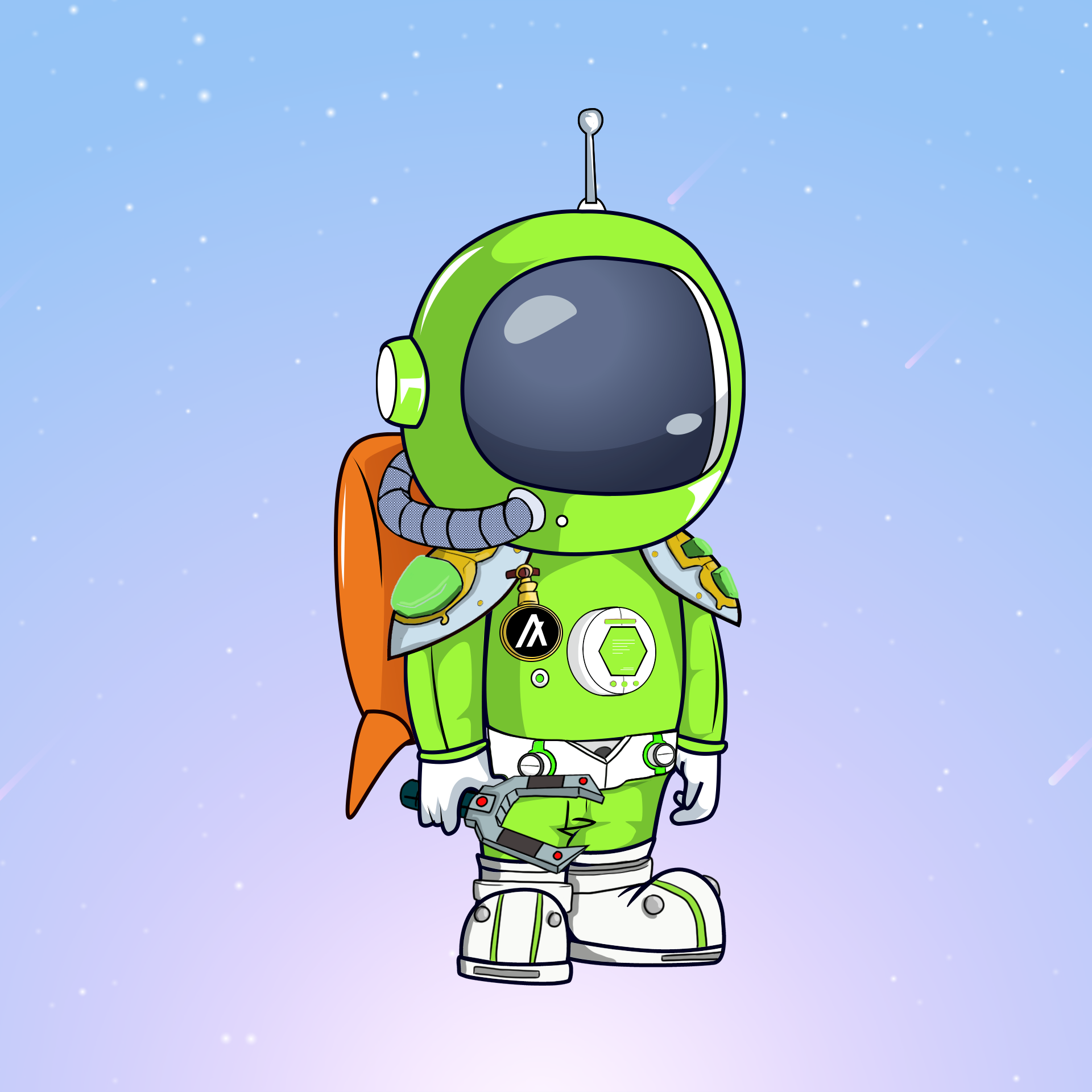 Galactic Astros #836 NFT on Algorand