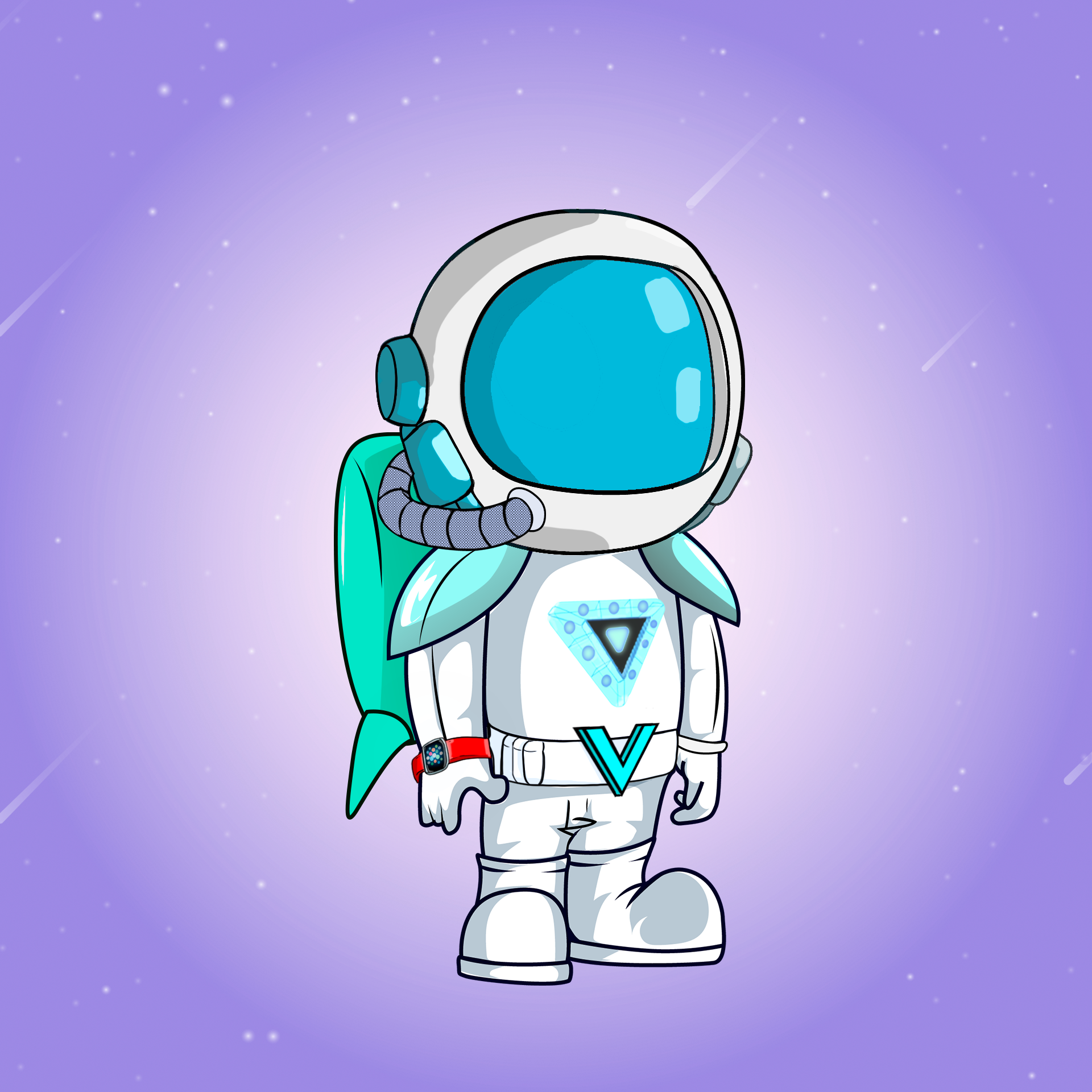 Galactic Astros #844 NFT on Algorand