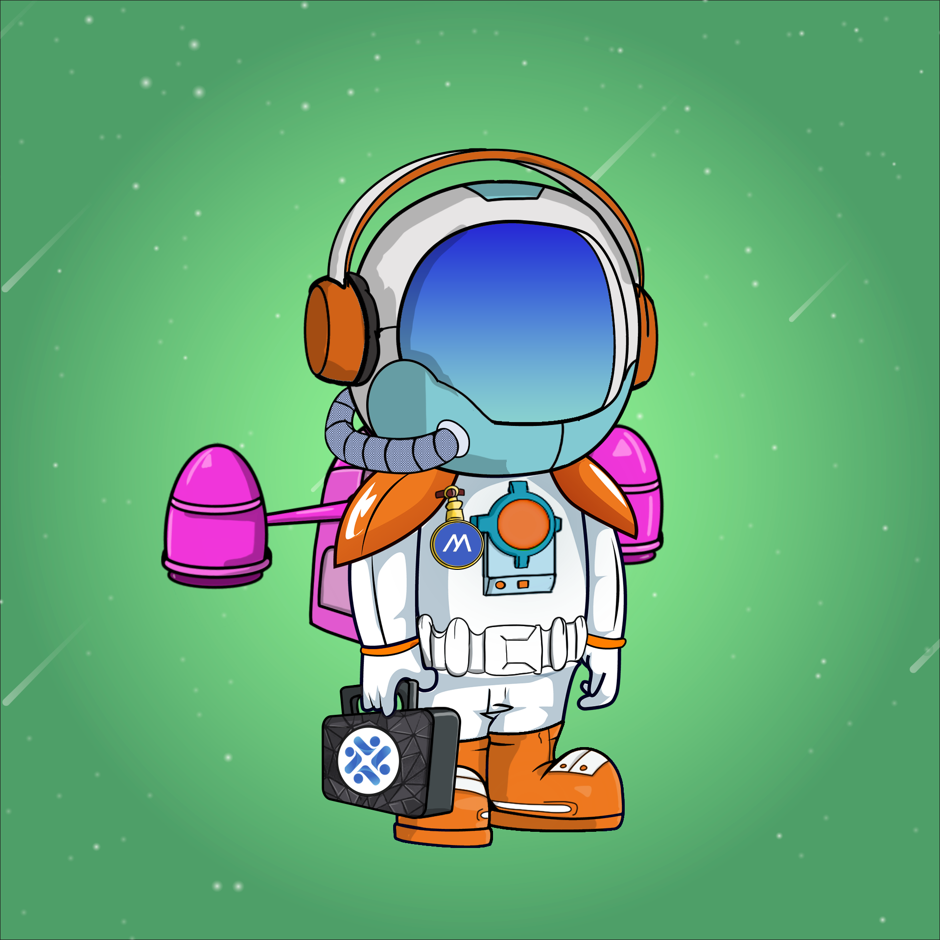 Galactic Astros #846 NFT on Algorand