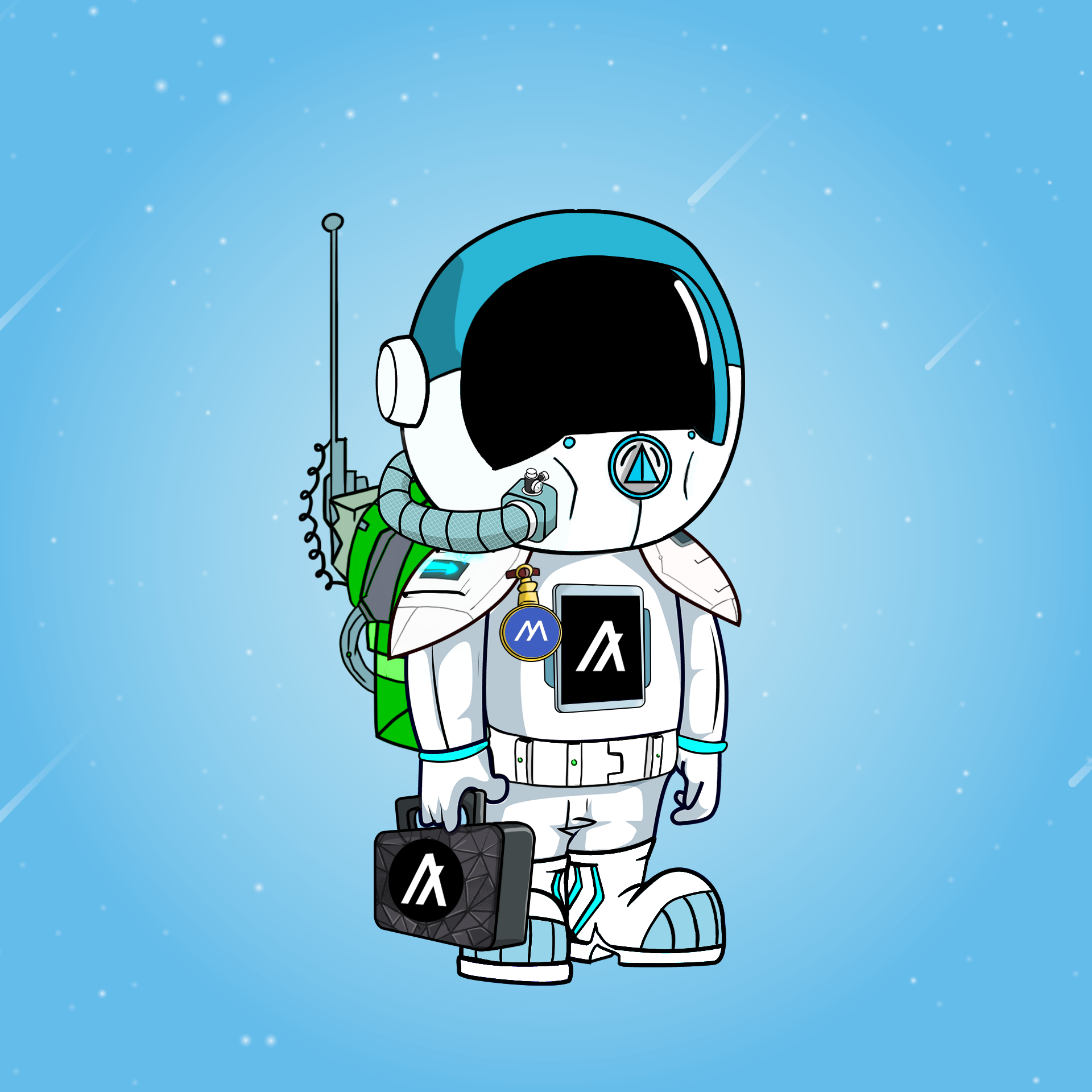 Galactic Astros #847 NFT on Algorand