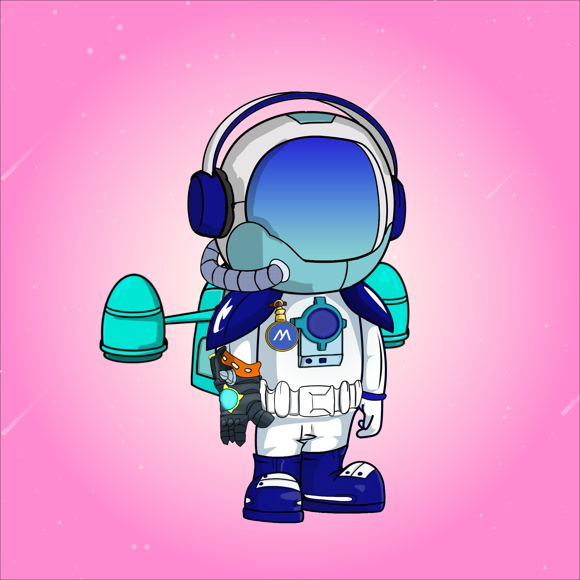 Galactic Astros #849 NFT on Algorand