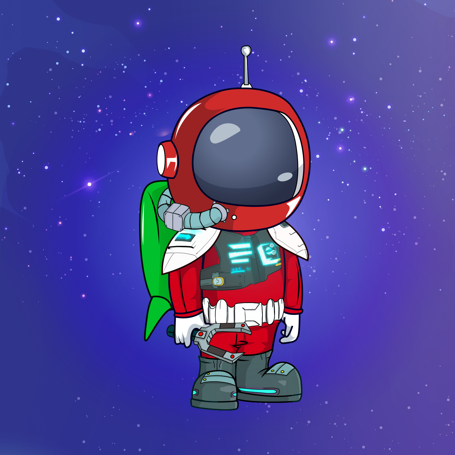 Galactic Astros #850 NFT on Algorand