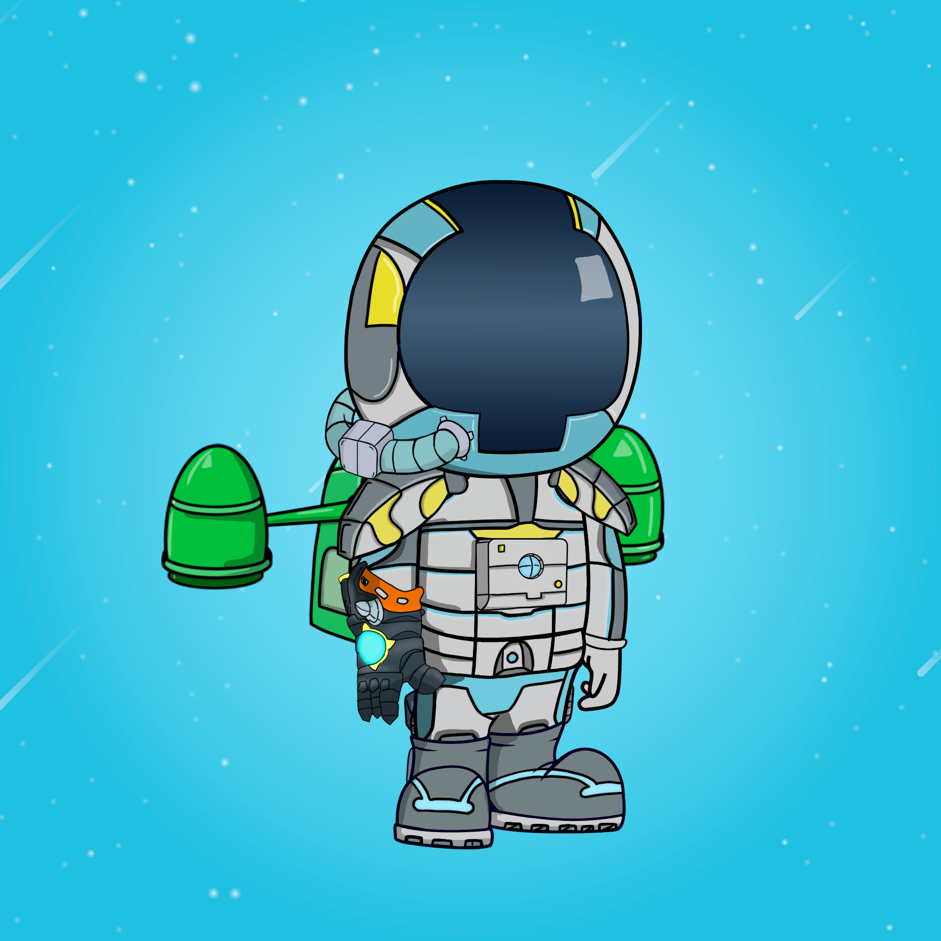 Galactic Astros #853 NFT on Algorand