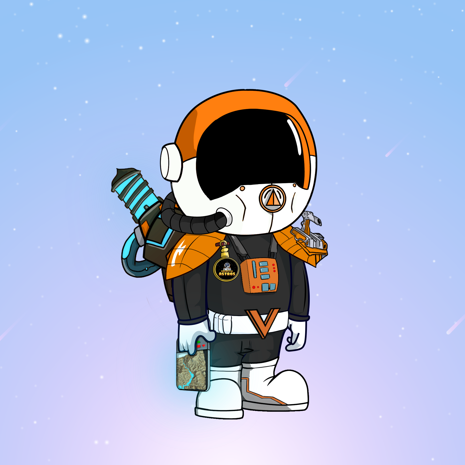 Galactic Astros #855 NFT on Algorand