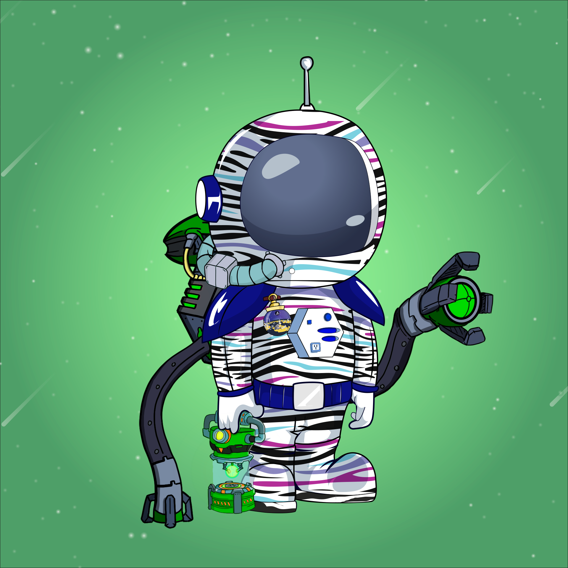 Galactic Astros #856 NFT on Algorand