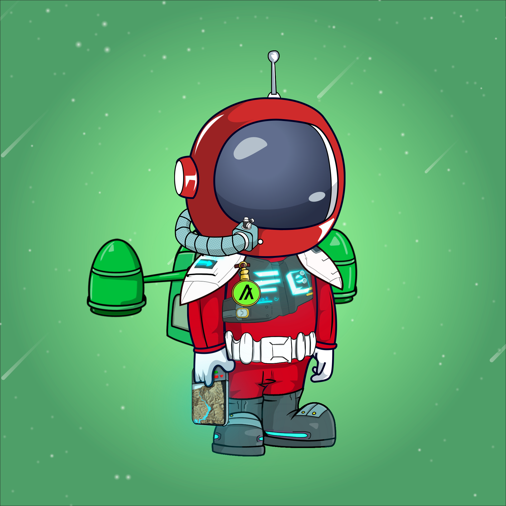 Galactic Astros #884 NFT on Algorand