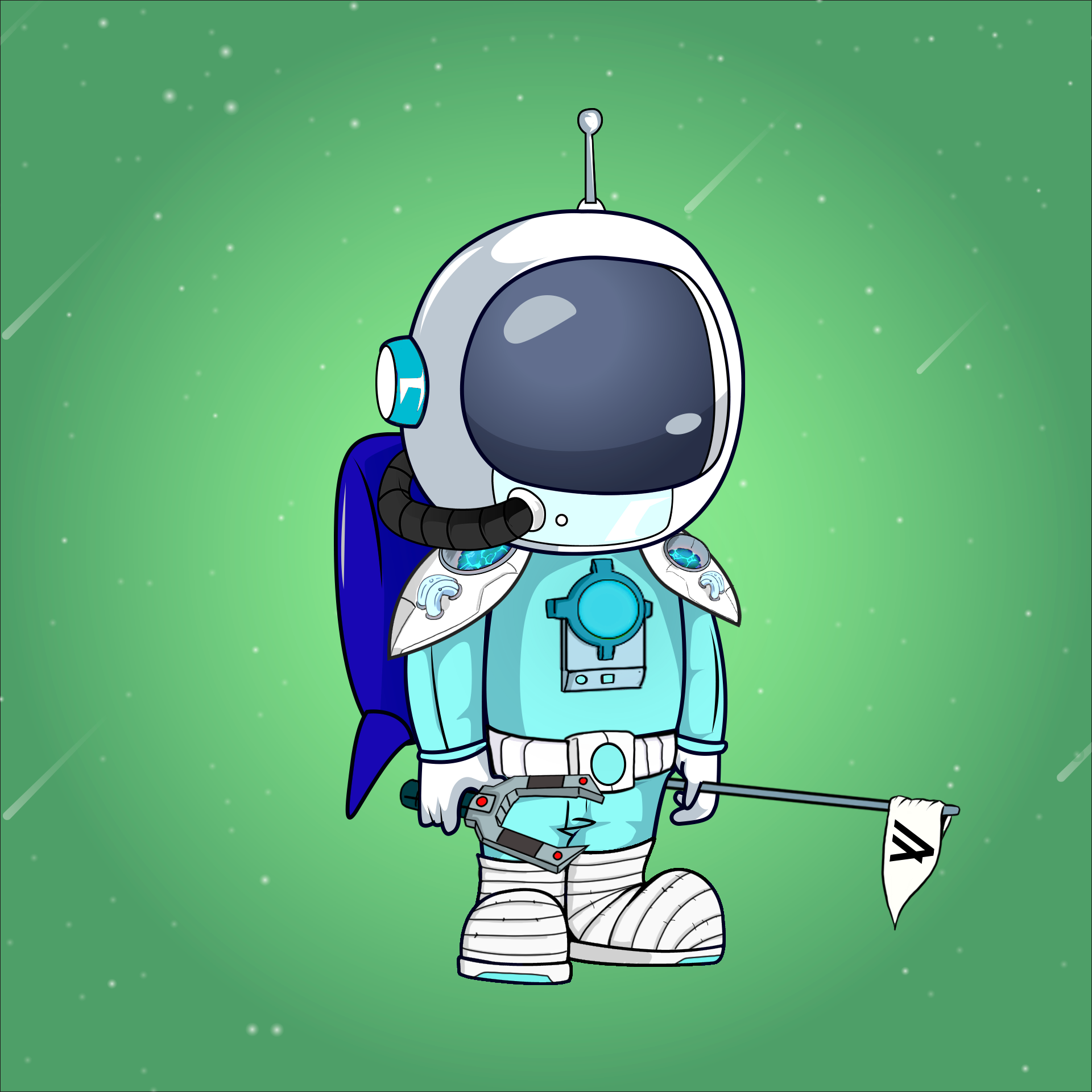 Galactic Astros #889 NFT on Algorand