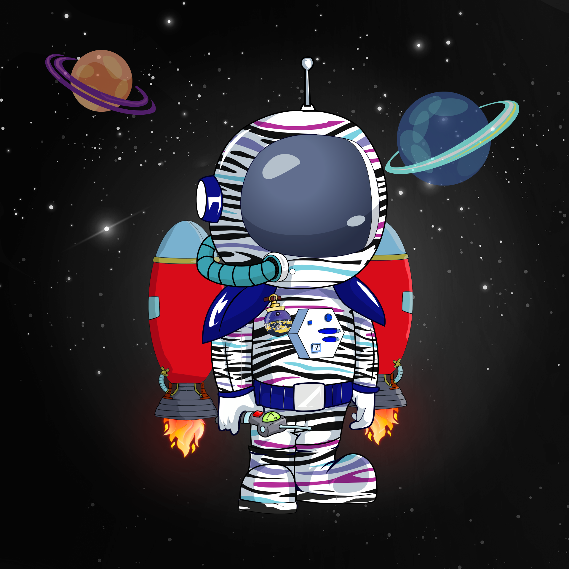 Galactic Astros #899 NFT on Algorand
