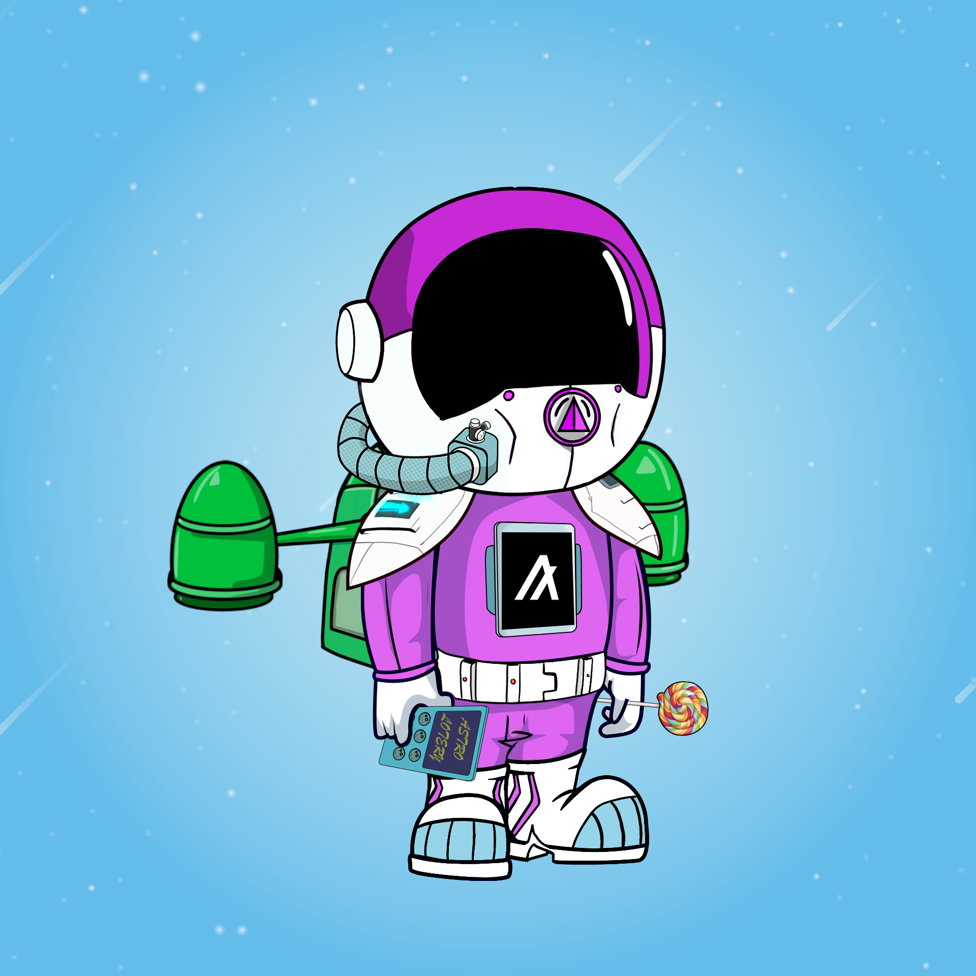 Galactic Astros #9 NFT on Algorand