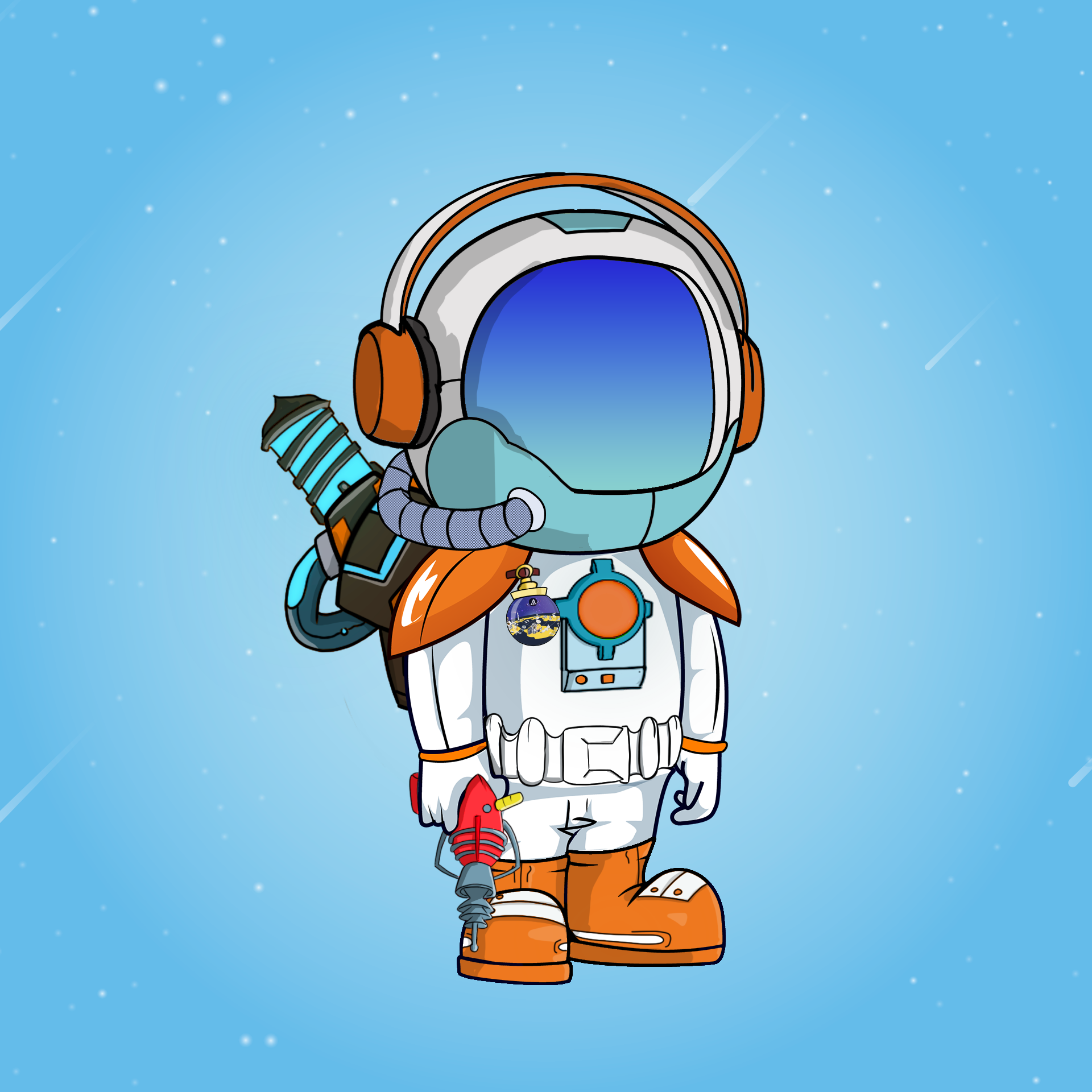 Galactic Astros #904 NFT on Algorand