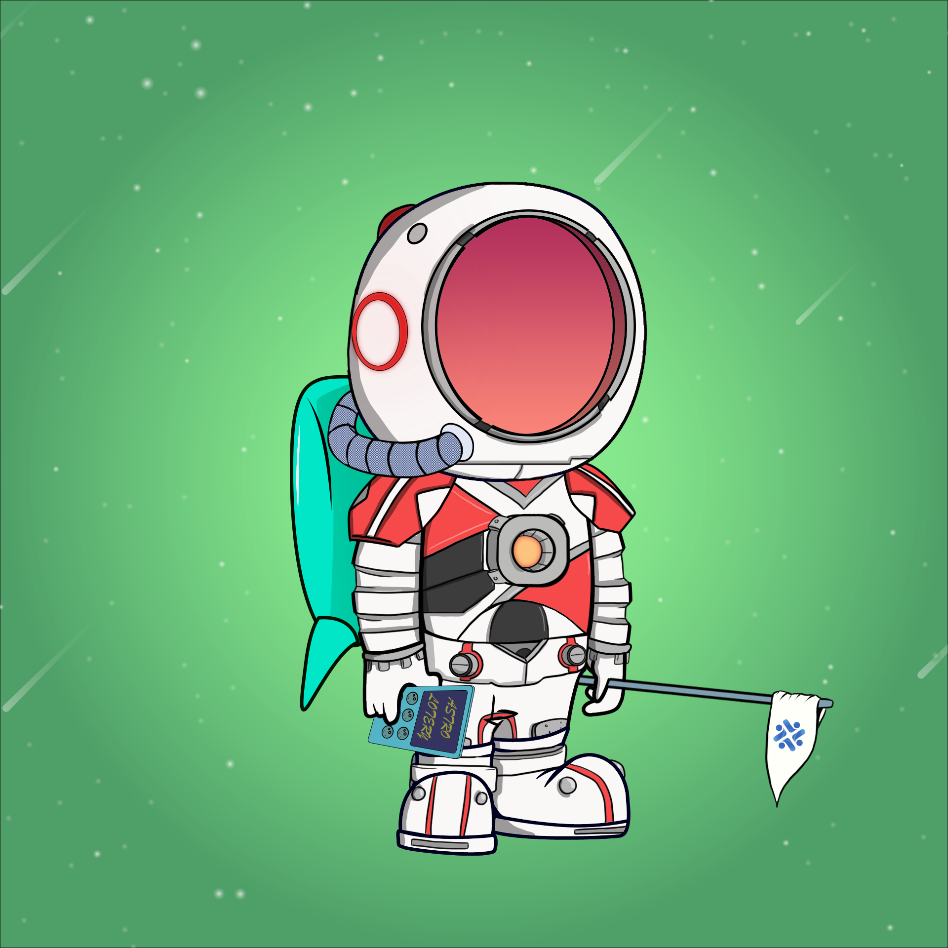 Galactic Astros #905 NFT on Algorand
