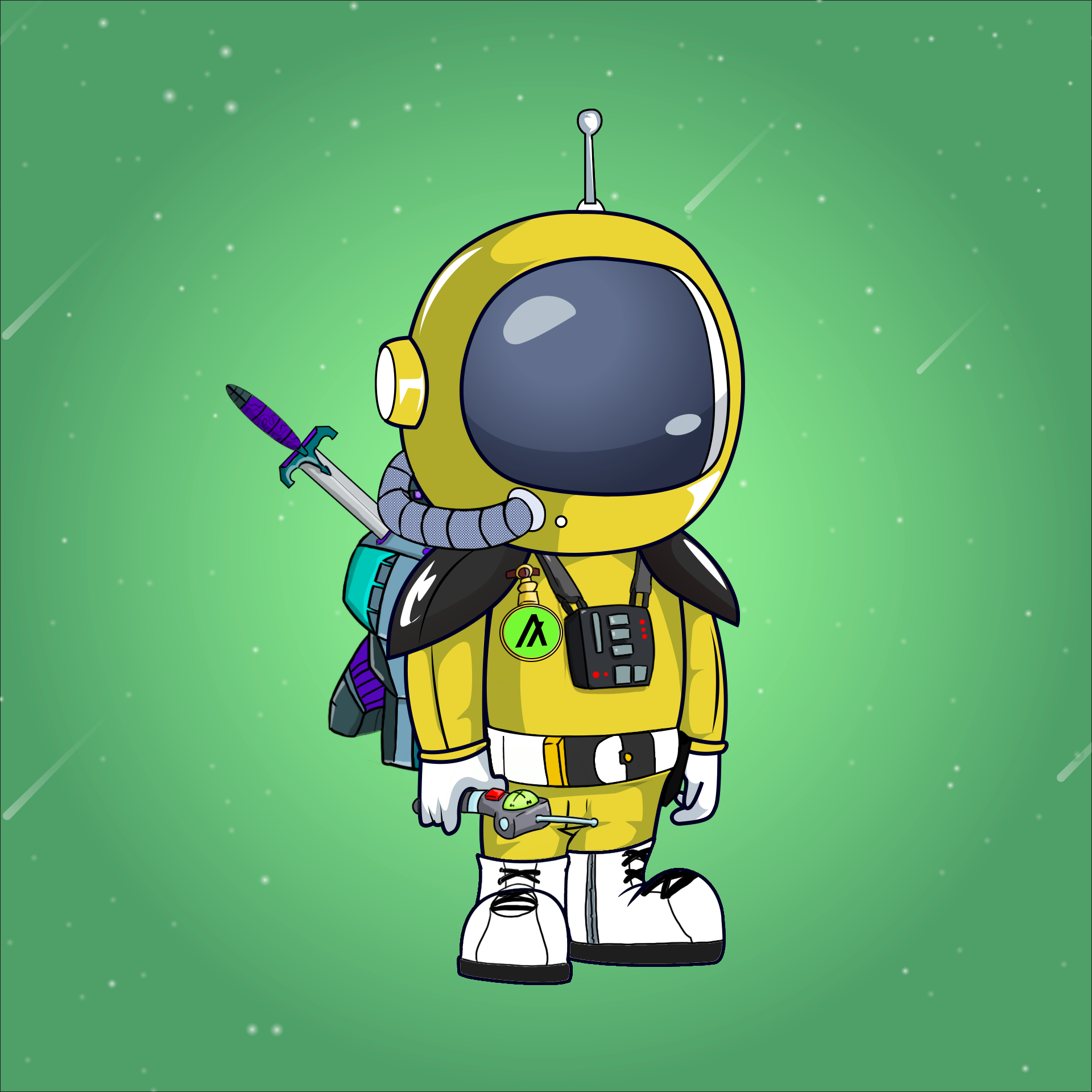 Galactic Astros #906 NFT on Algorand