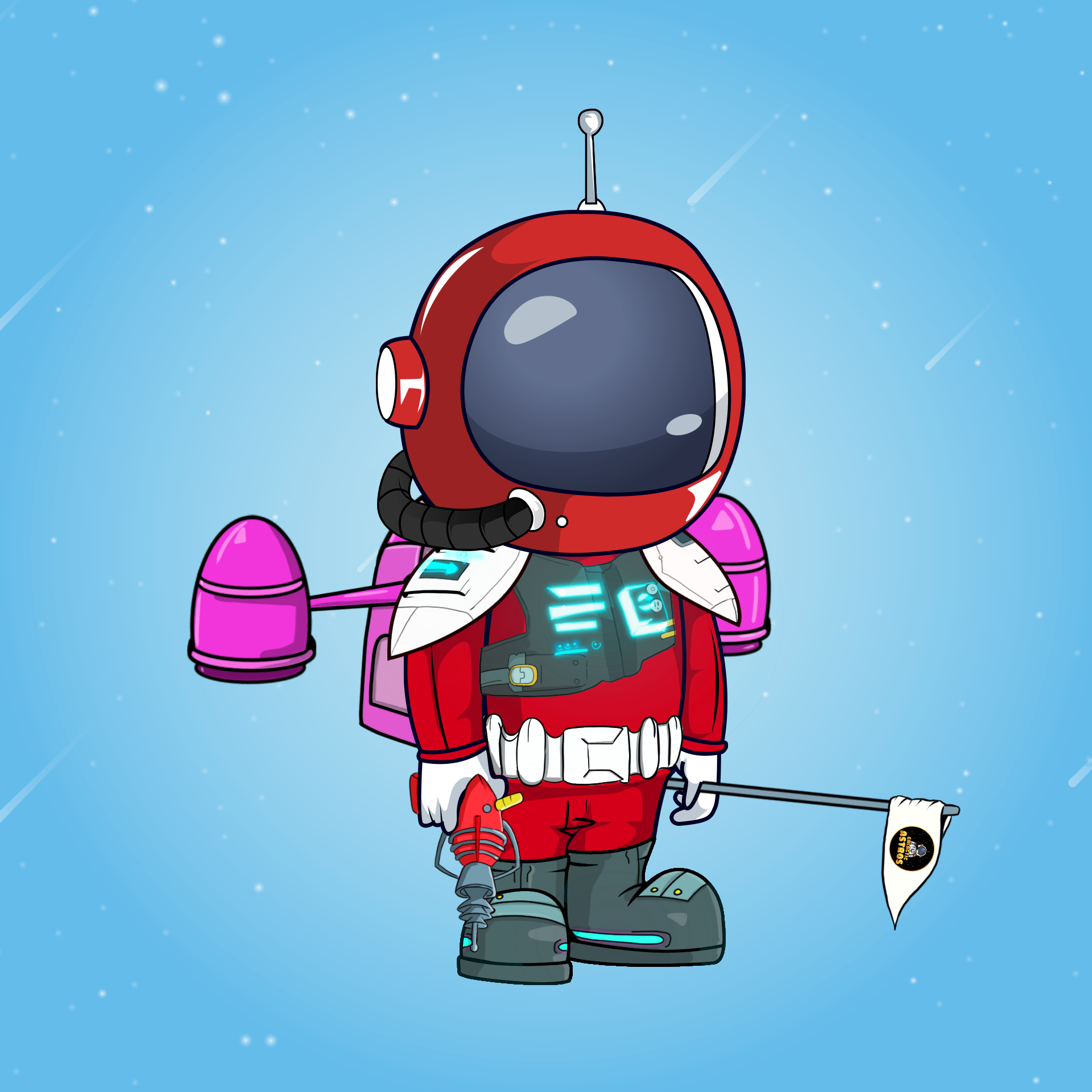 Galactic Astros #909 NFT on Algorand