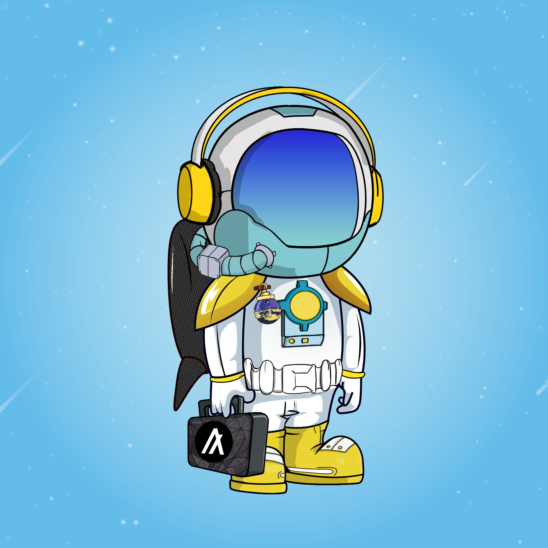 Galactic Astros #91 NFT on Algorand