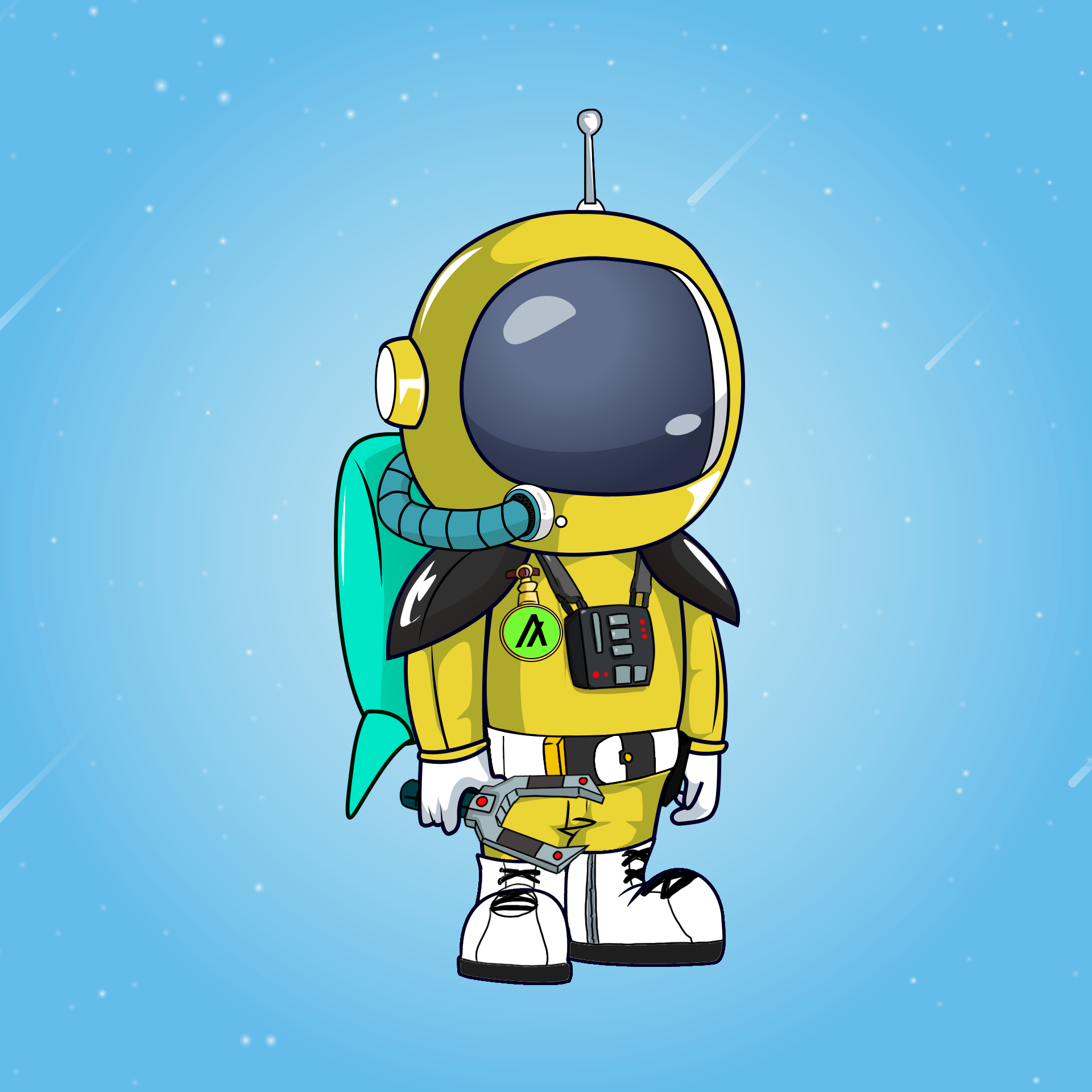 Galactic Astros #910 NFT on Algorand