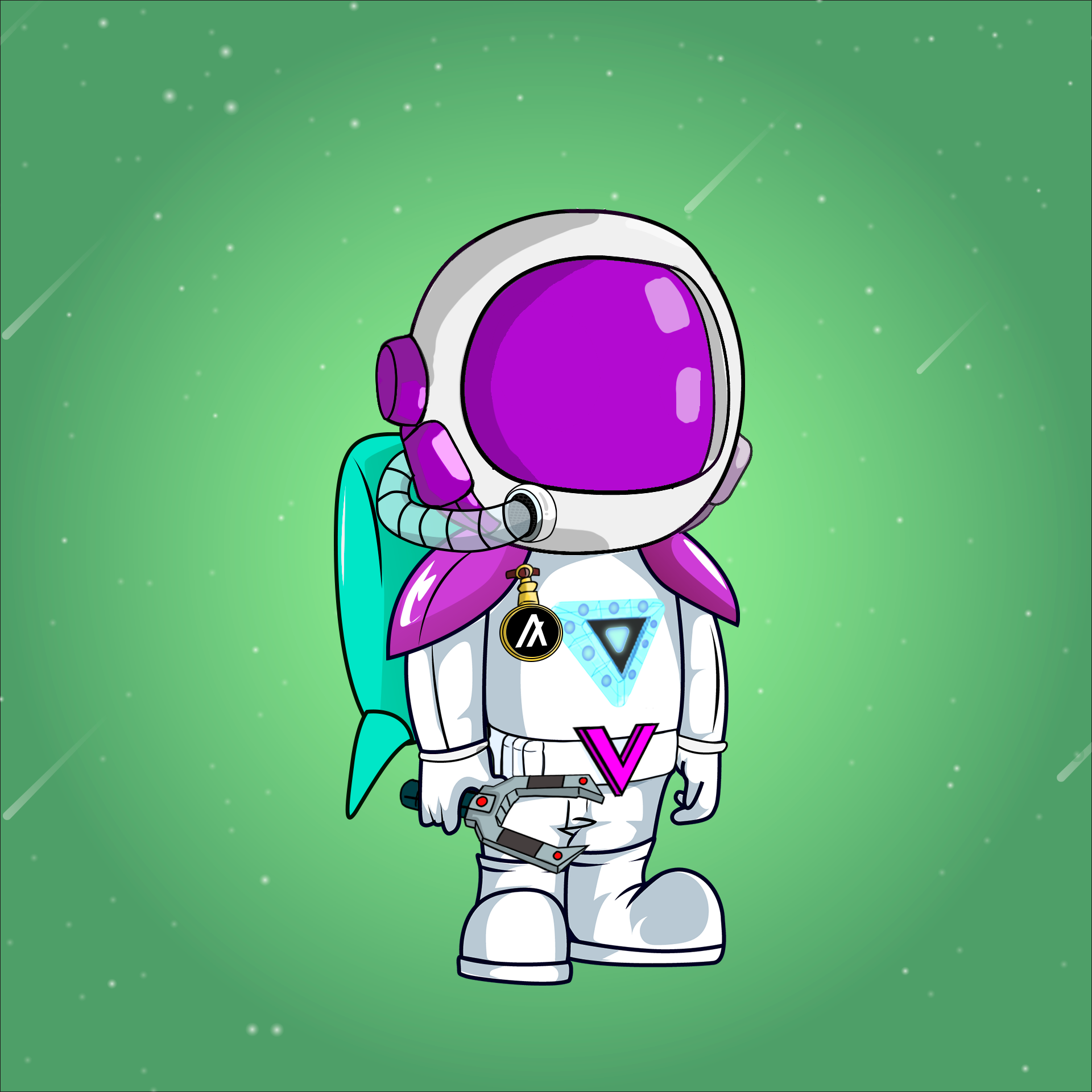 Galactic Astros #915 NFT on Algorand