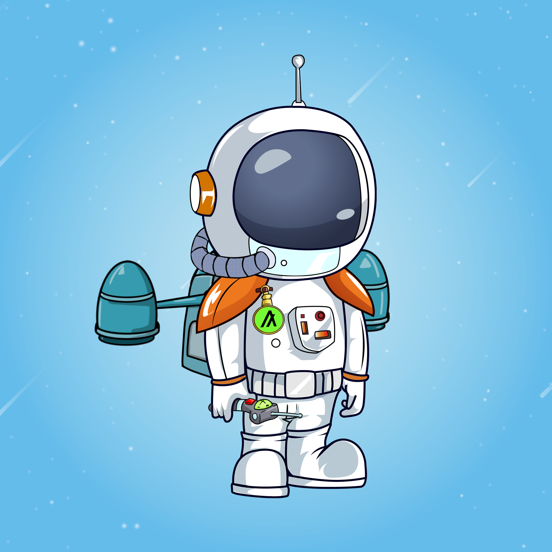 Galactic Astros #916 NFT on Algorand