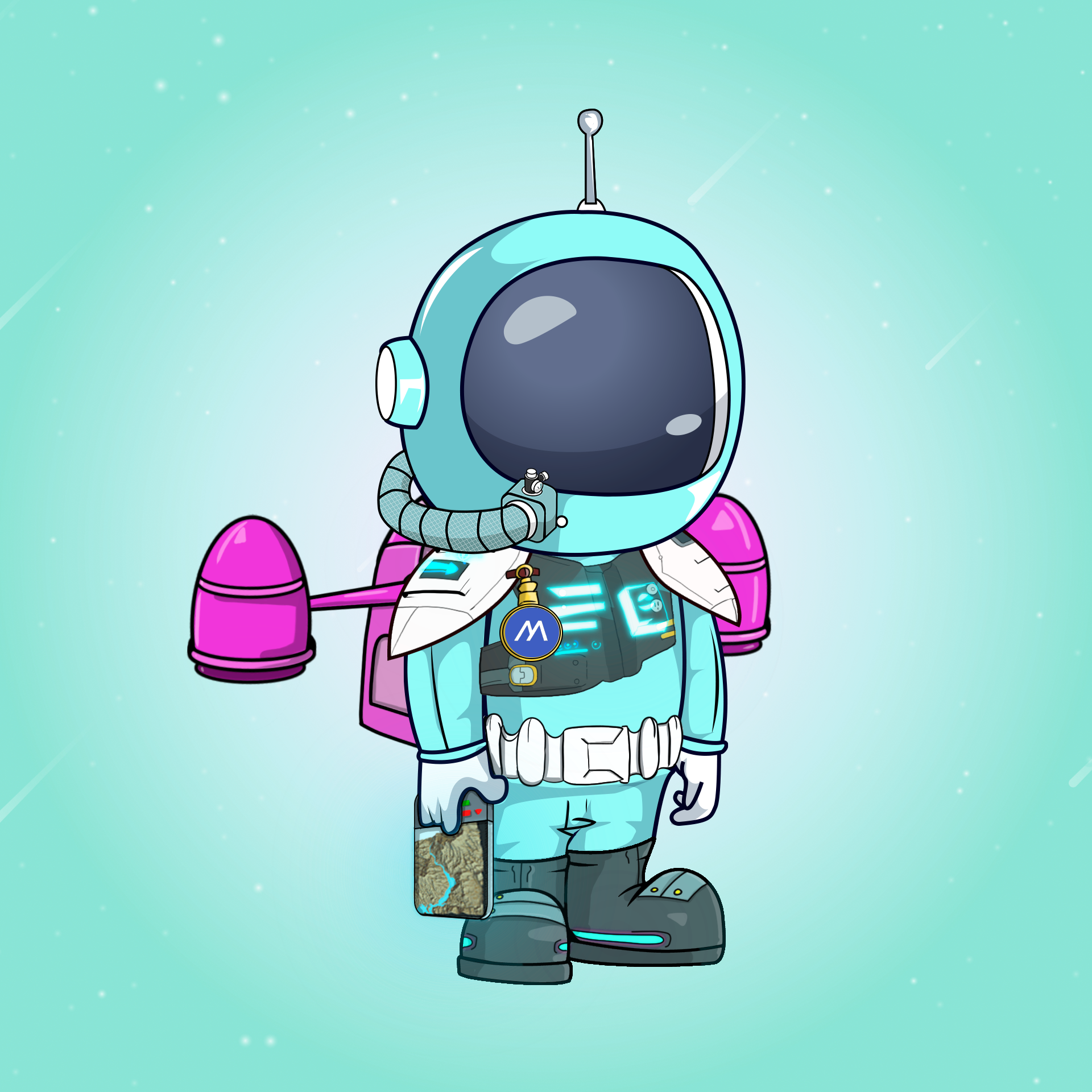 Galactic Astros #922 NFT on Algorand