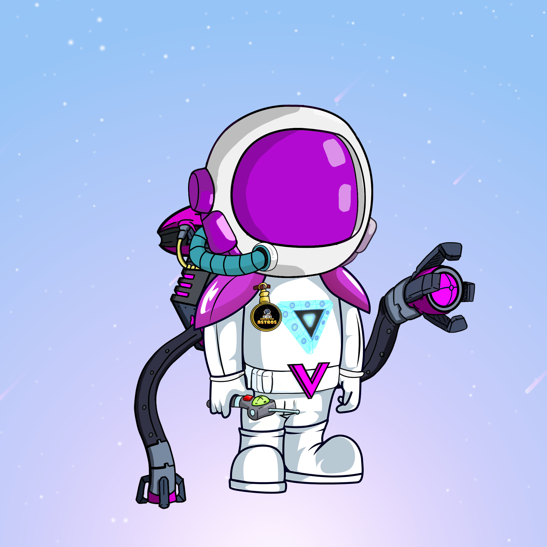 Galactic Astros #929 NFT on Algorand