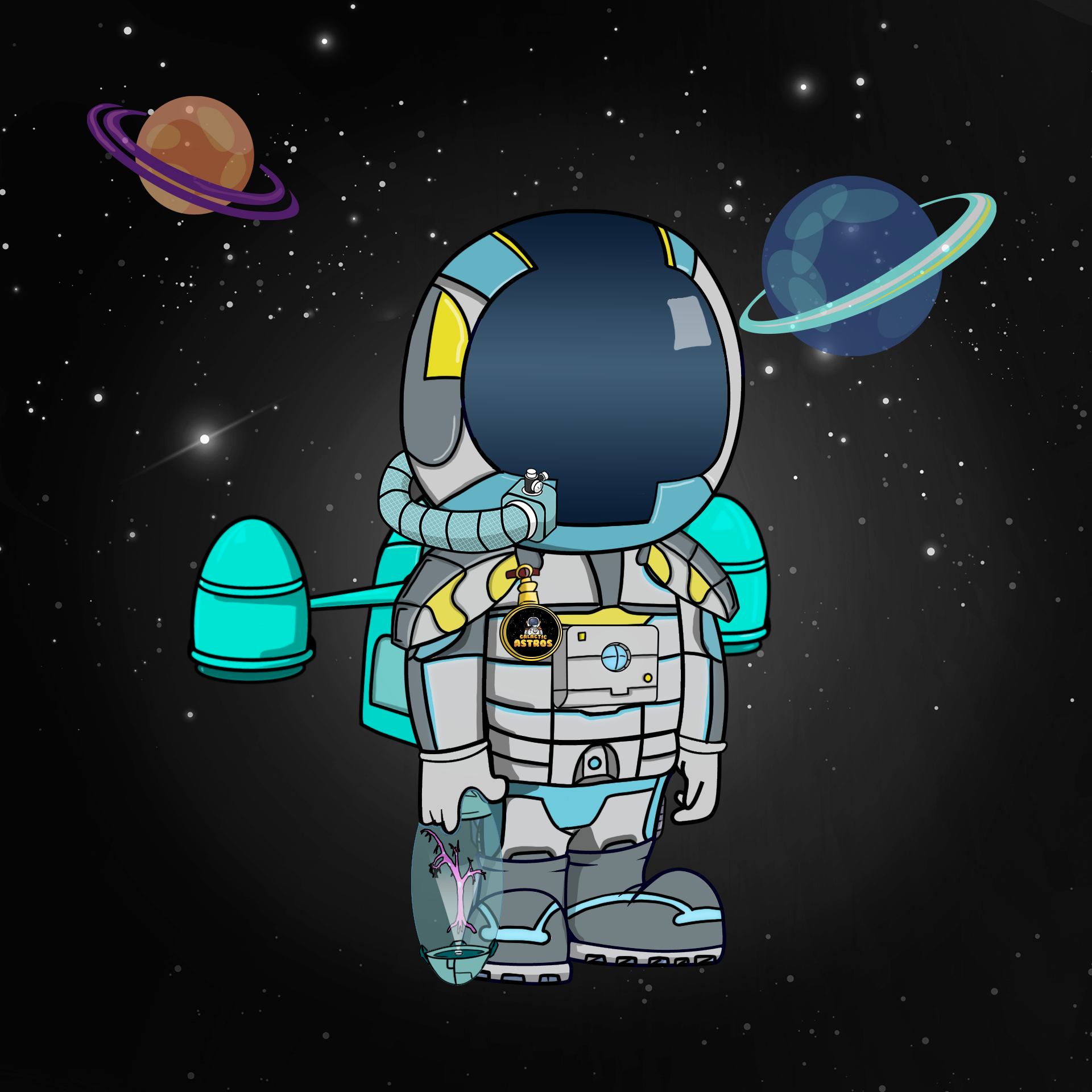 Galactic Astros #930 NFT on Algorand