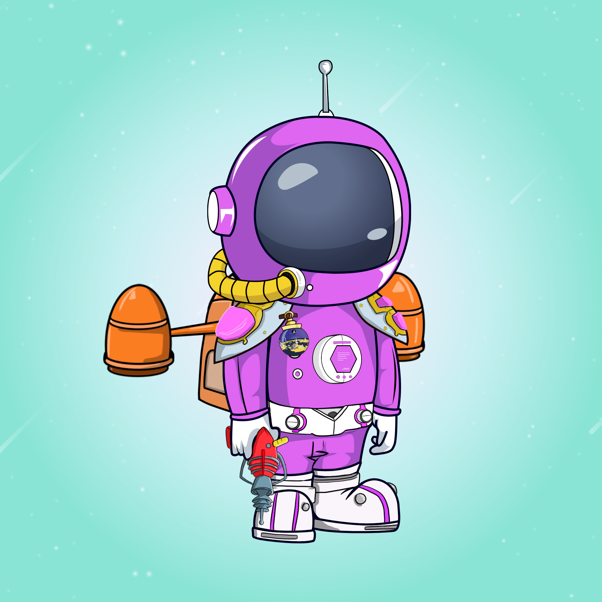 Galactic Astros #932 NFT on Algorand