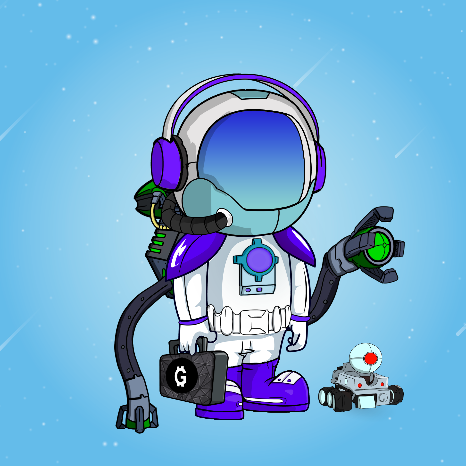 Galactic Astros #934 NFT on Algorand