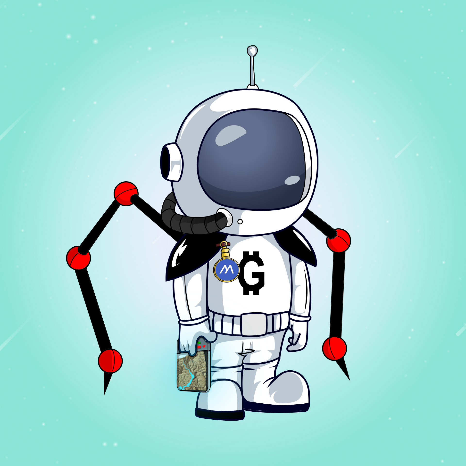 Galactic Astros #937 NFT on Algorand