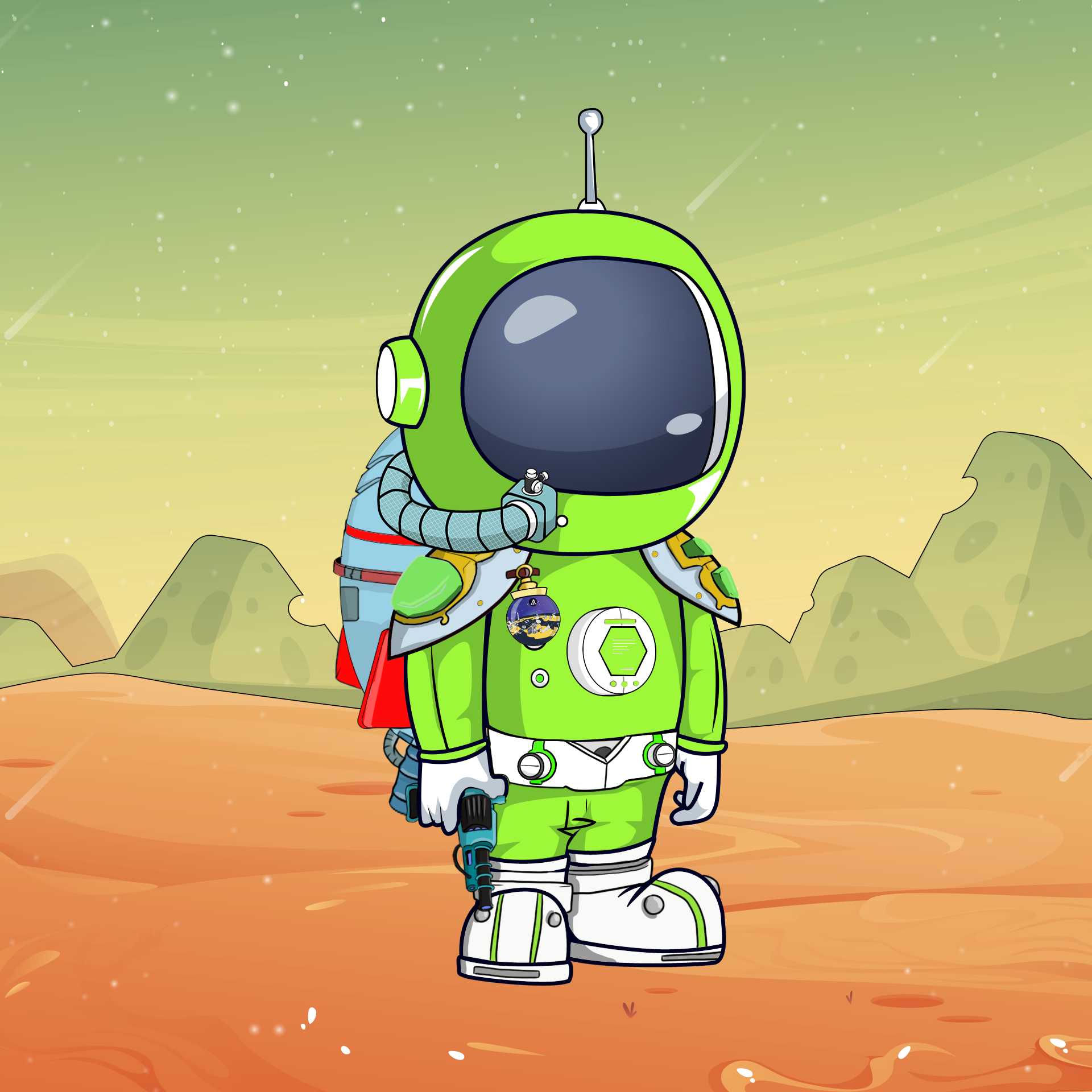 Galactic Astros #957 NFT on Algorand