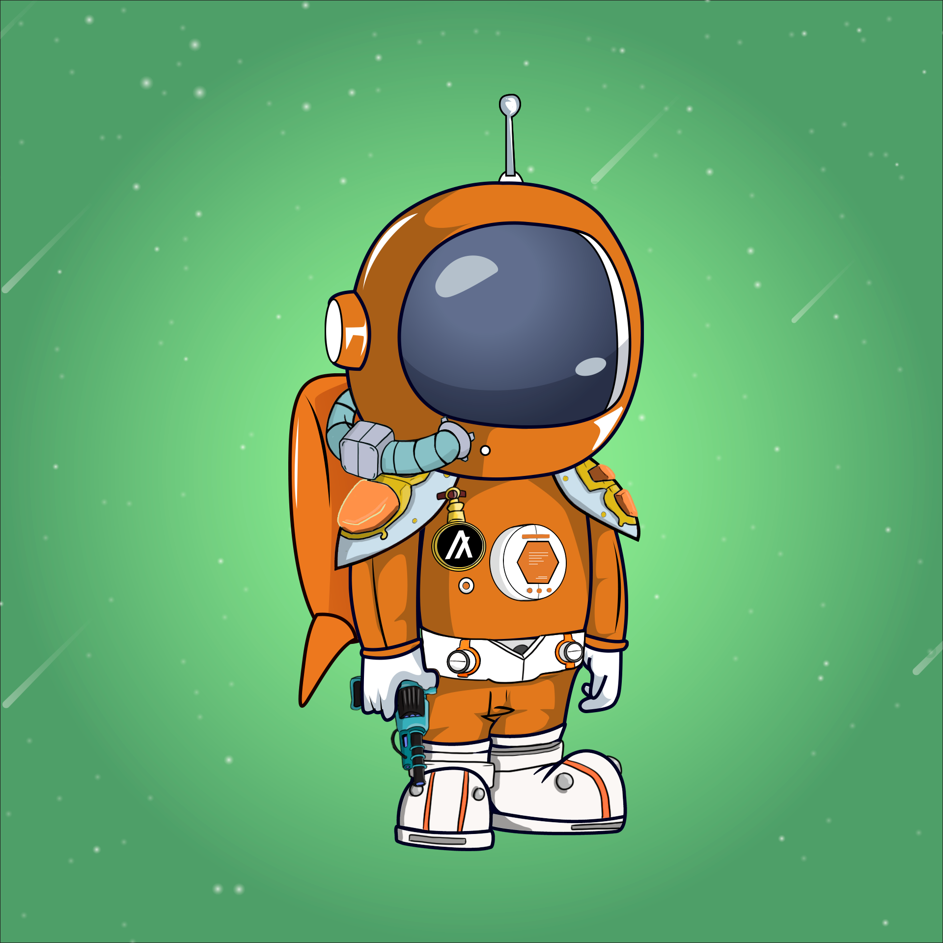 Galactic Astros #964 NFT on Algorand