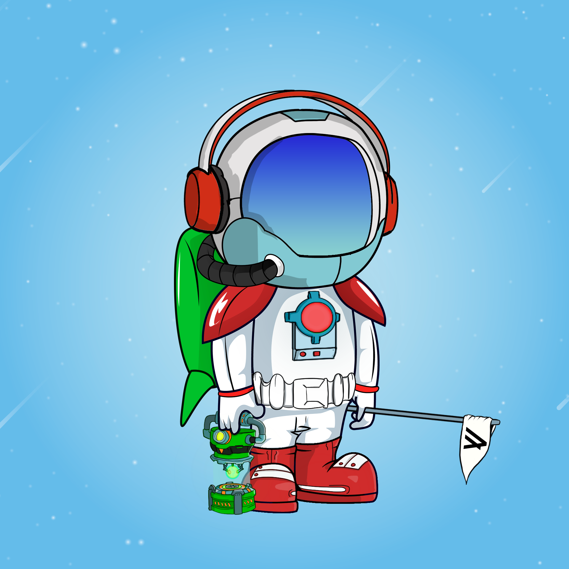 Galactic Astros #967 NFT on Algorand