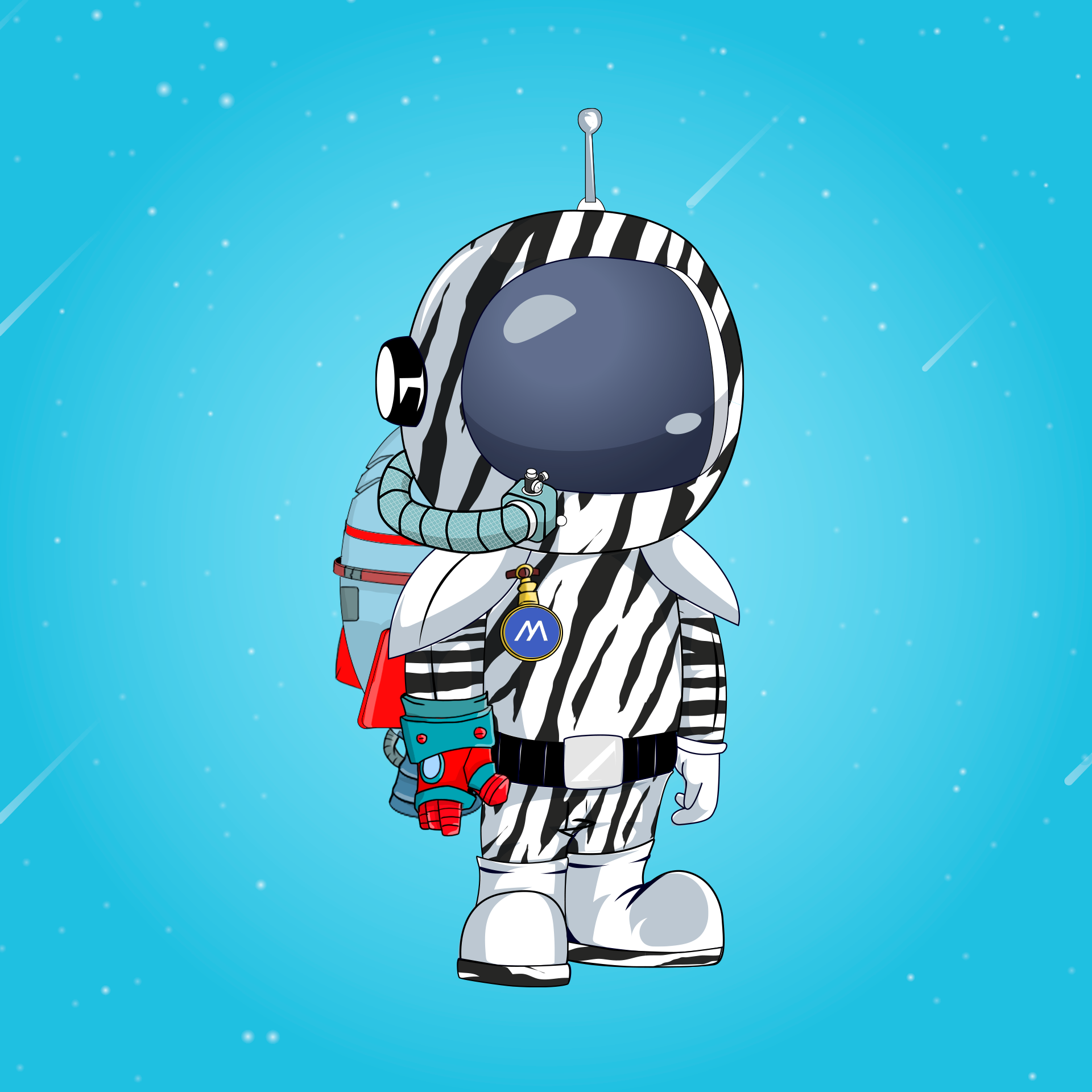 Galactic Astros #971 NFT on Algorand