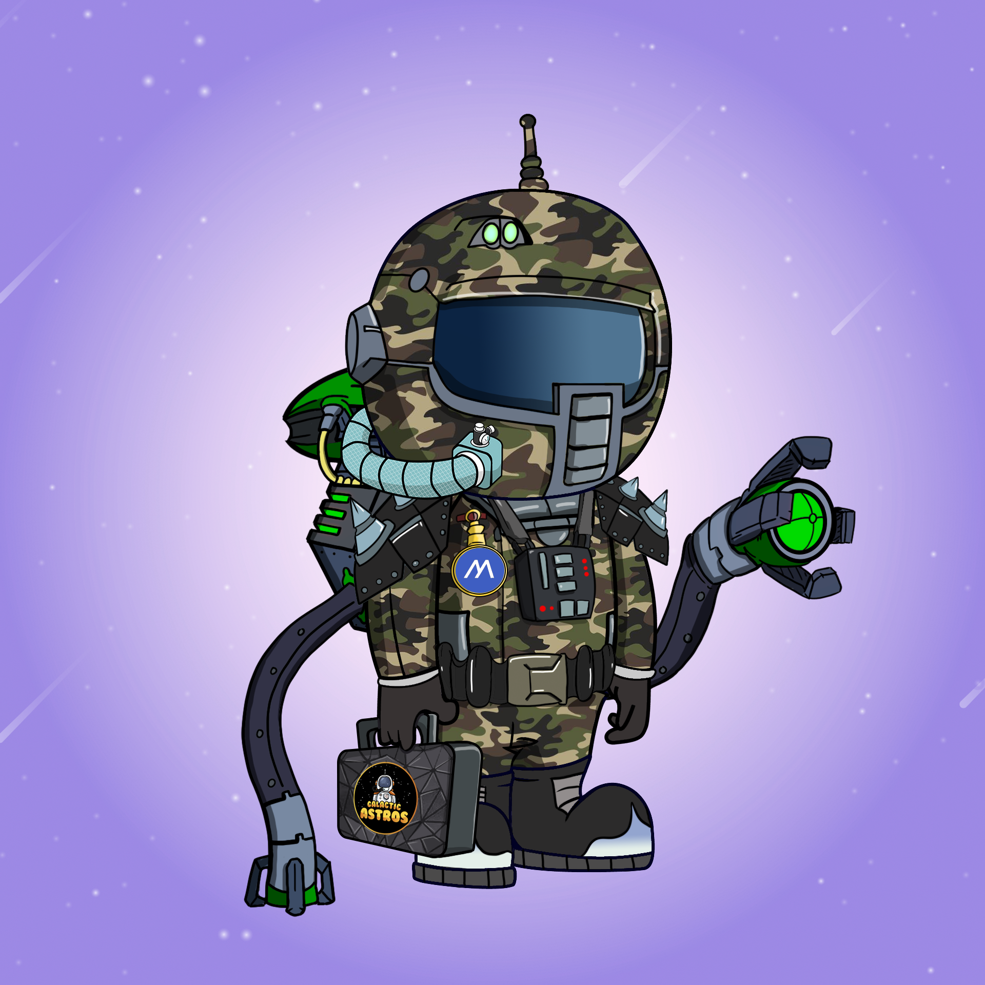 Galactic Astros #988 NFT on Algorand