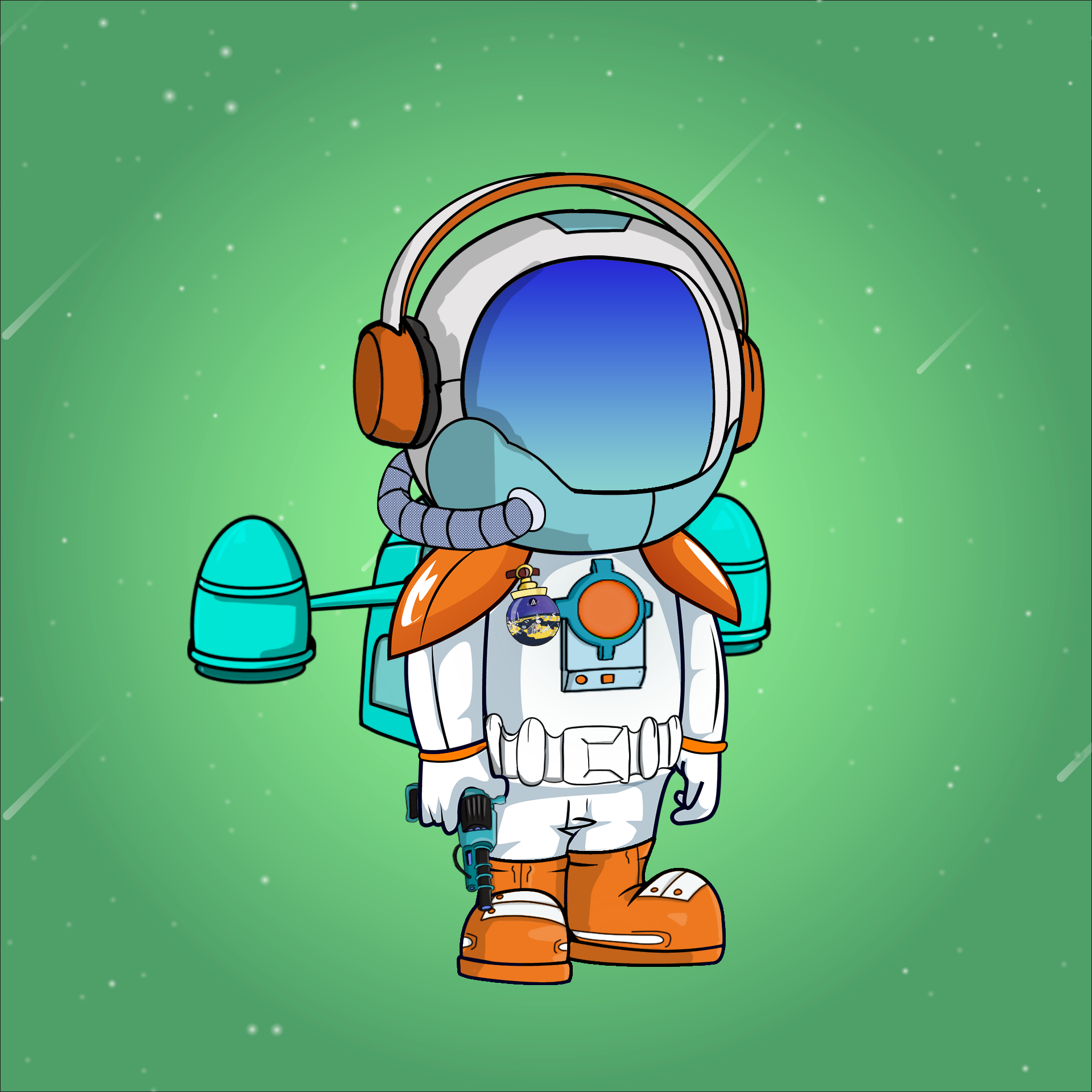 Galactic Astros #989 NFT on Algorand