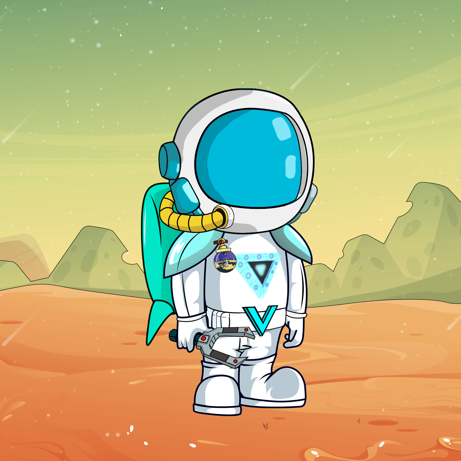 Galactic Astros #991 NFT on Algorand