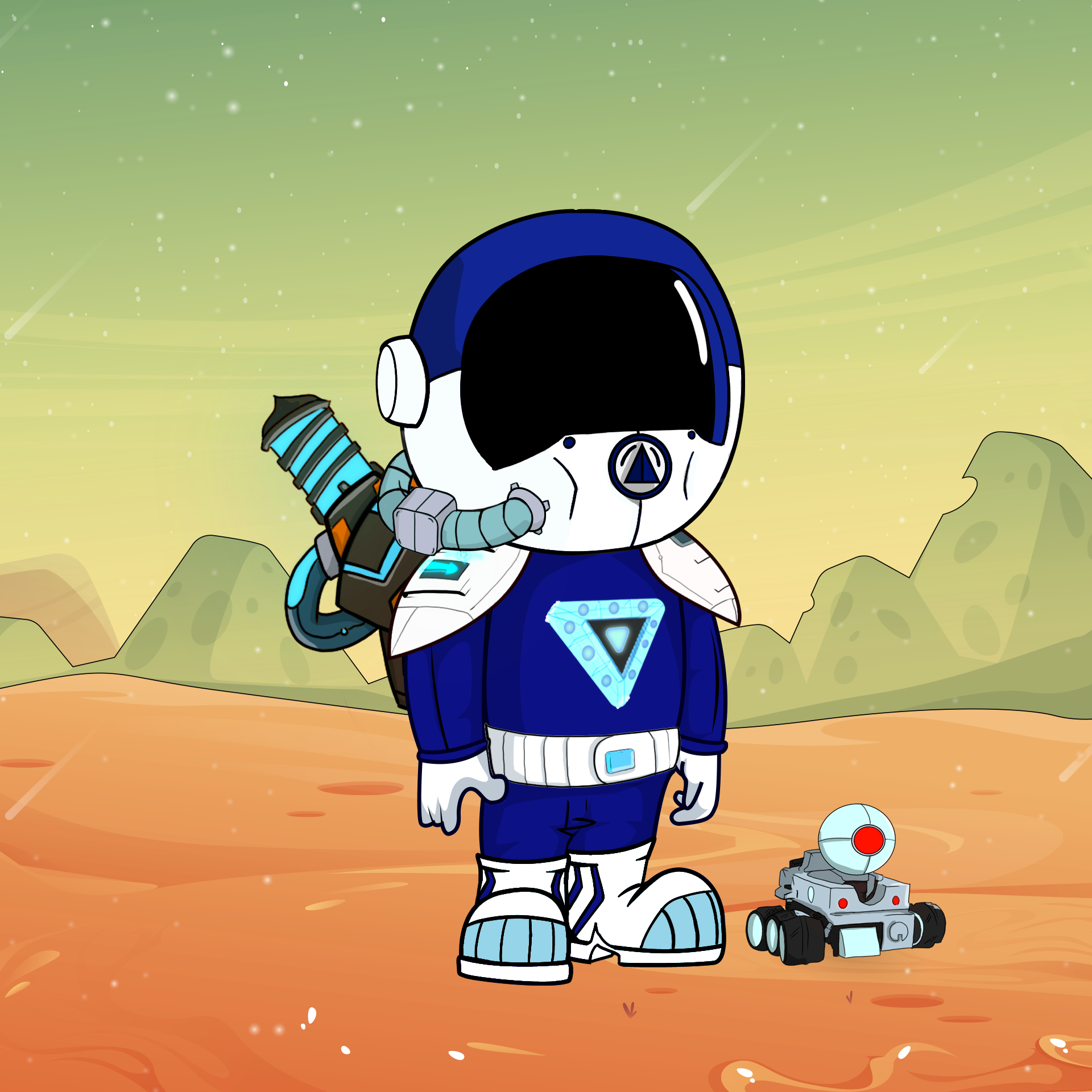 Galactic Astros #993 NFT on Algorand