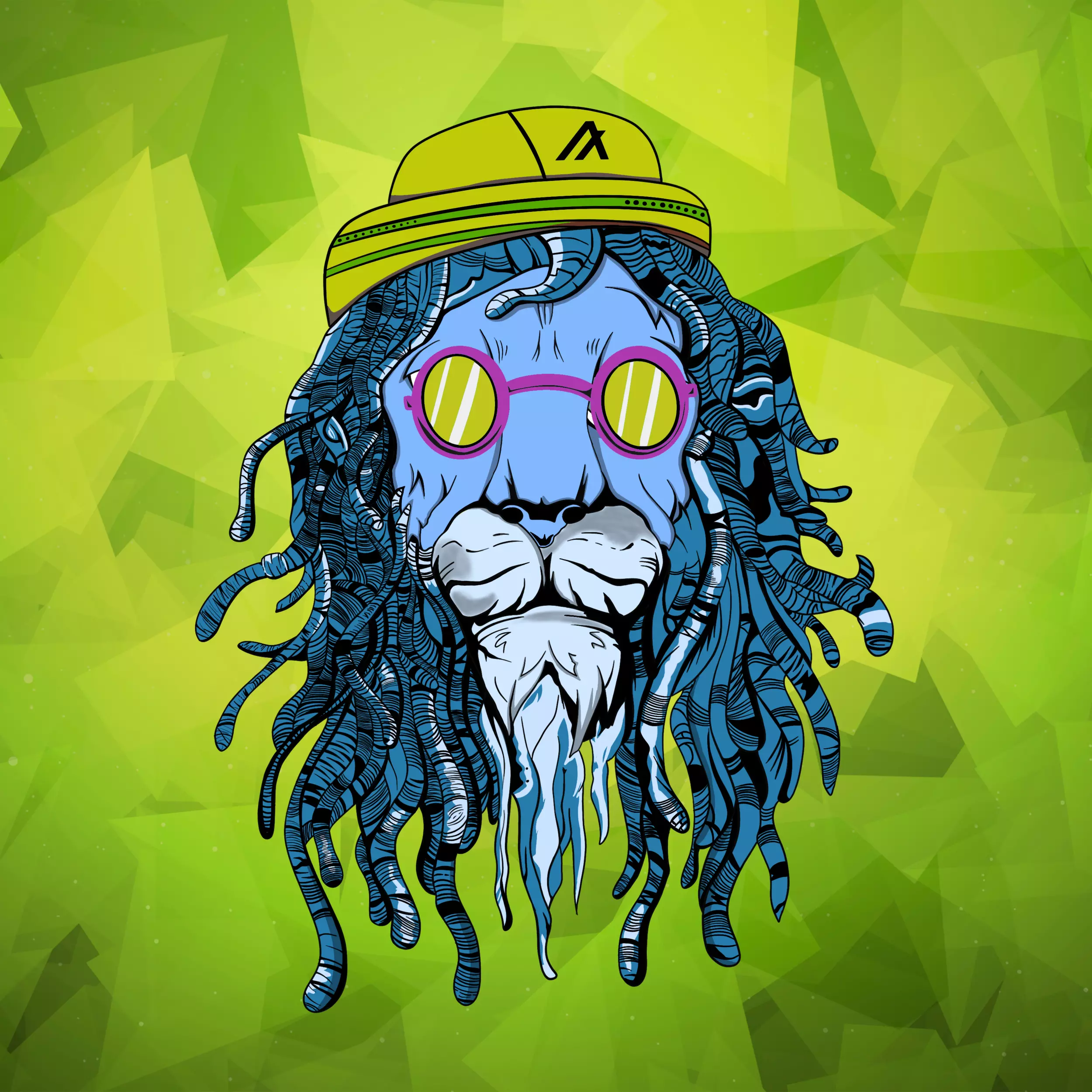 Reggae Lions #28 NFT on Algorand