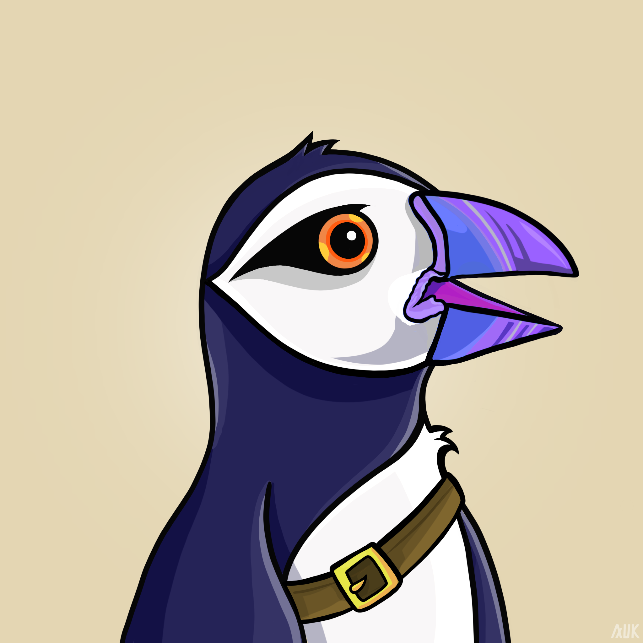 Poppin Puffins #7227 NFT on Algorand