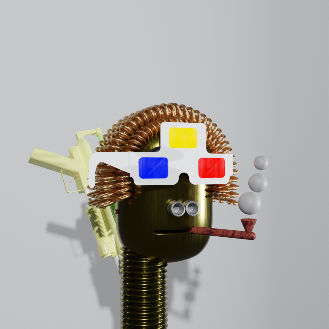 Industrial Punk Legendary #539 NFT on Algorand