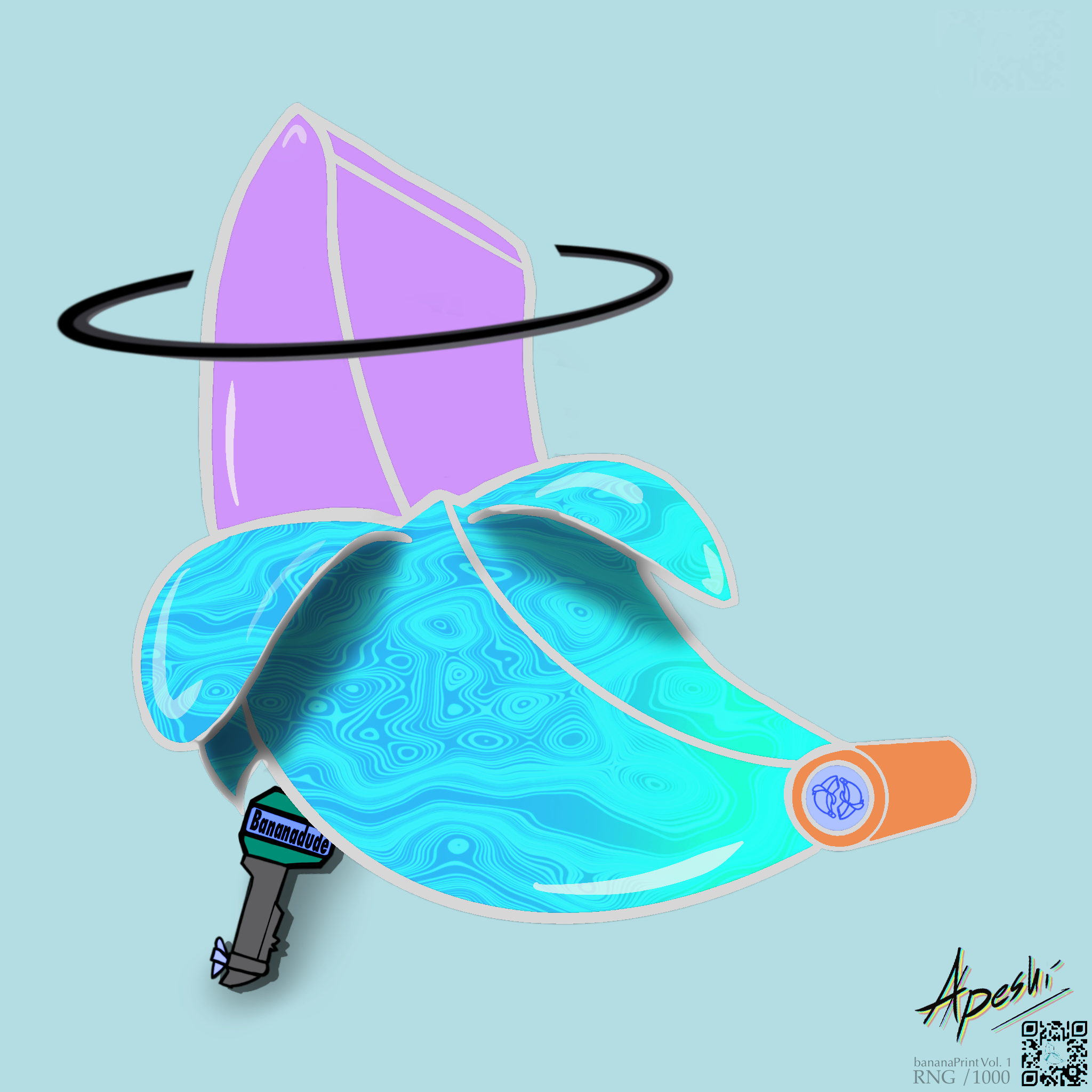 bananaPrint_Collection #618 NFT on Algorand