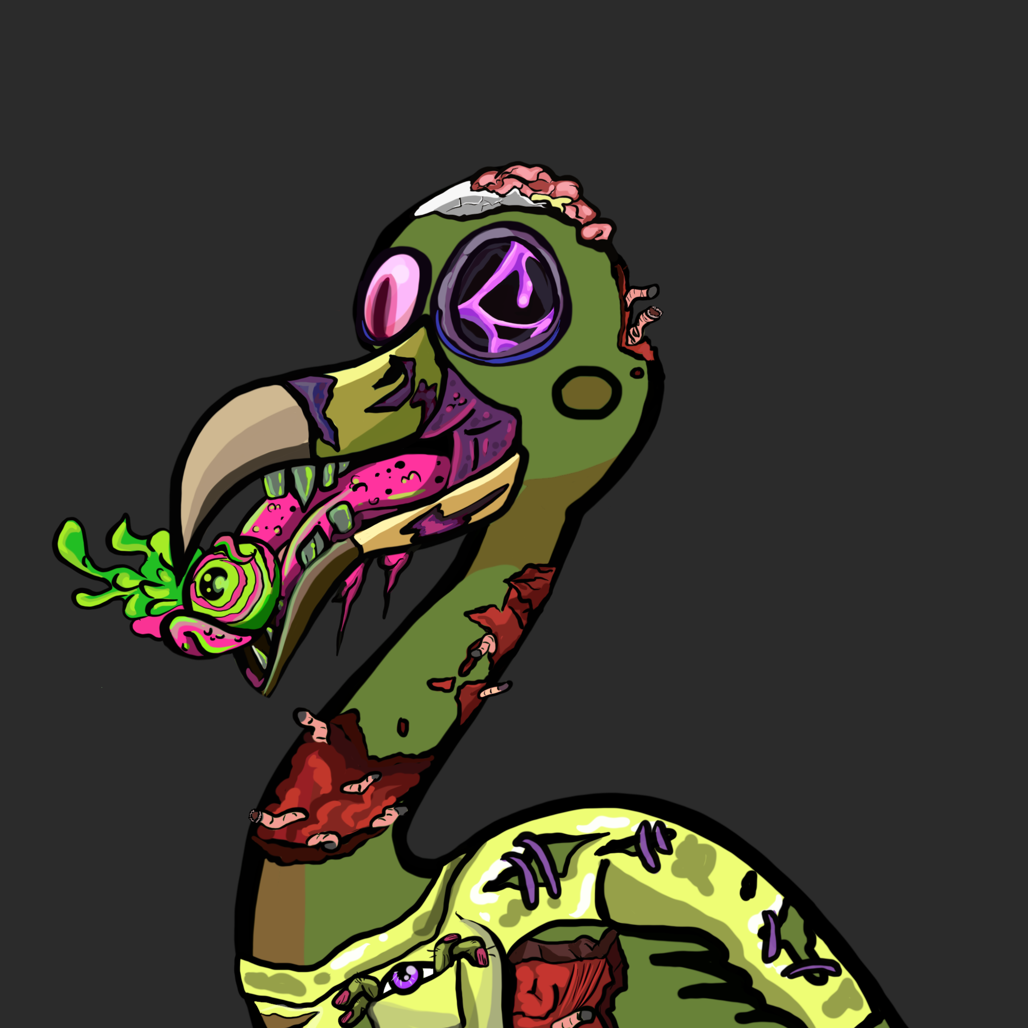 Monster Mingo #969 NFT on Algorand