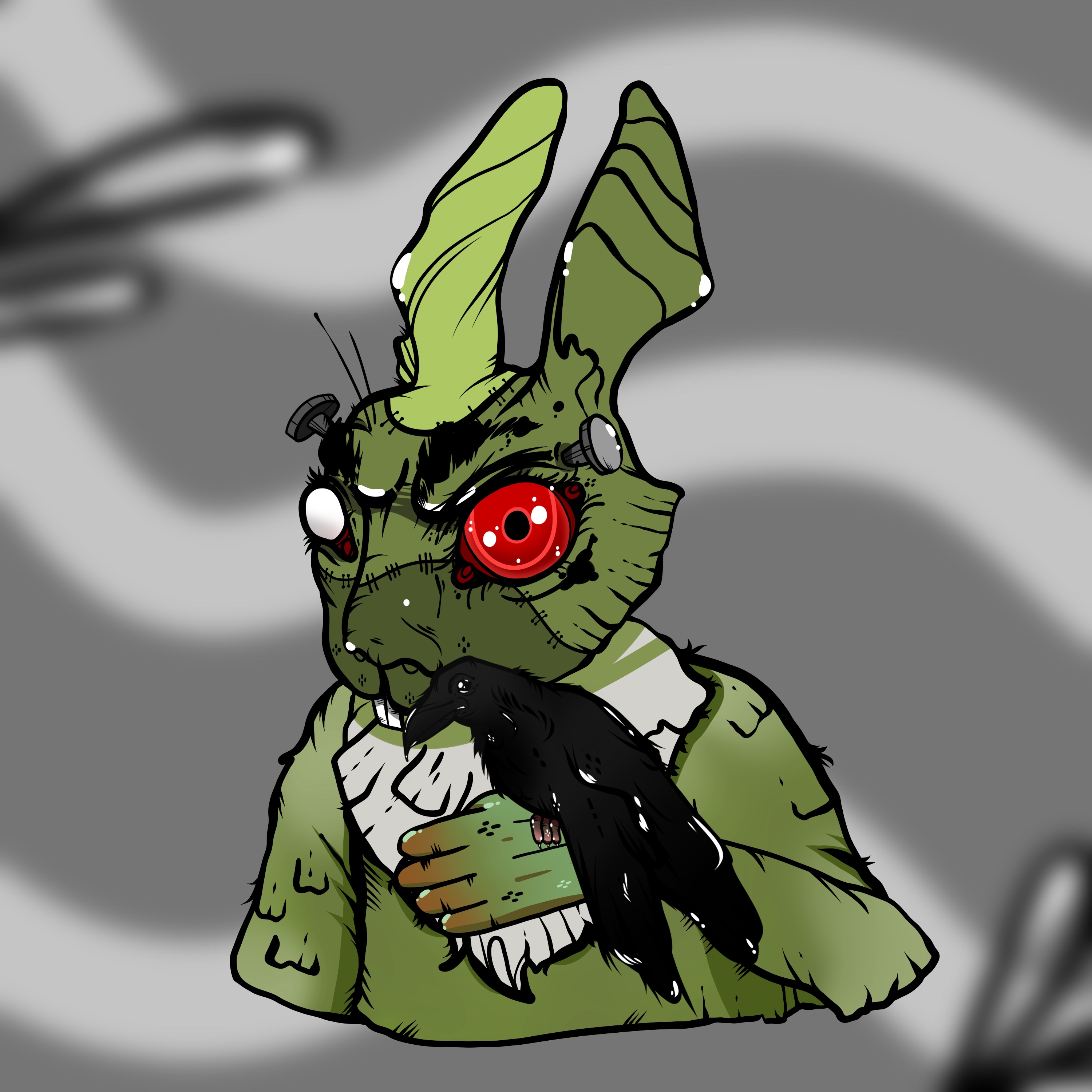 Cunning Bunny 127 NFT on Algorand