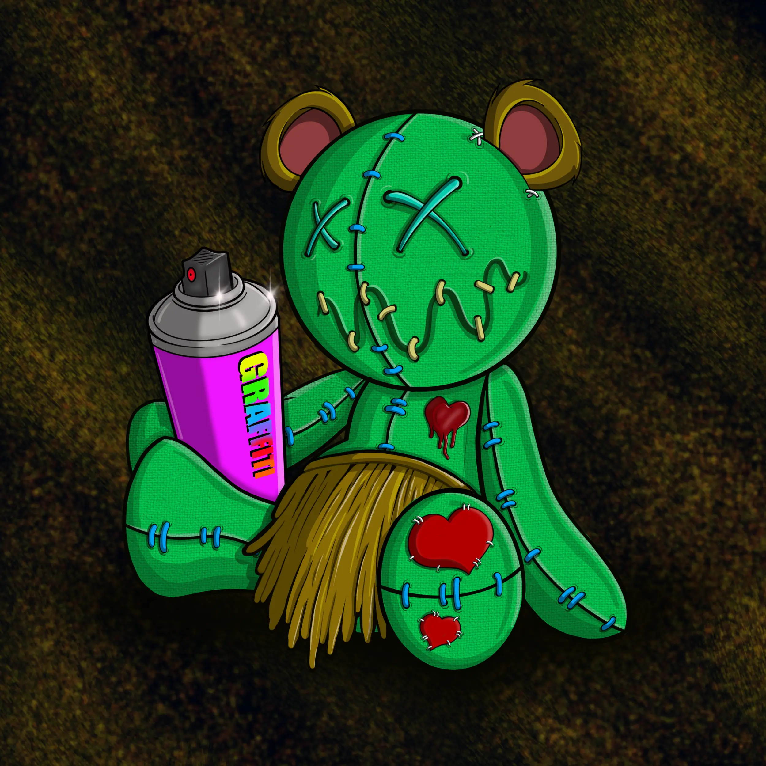 Trippy Stitch #711 NFT on Algorand