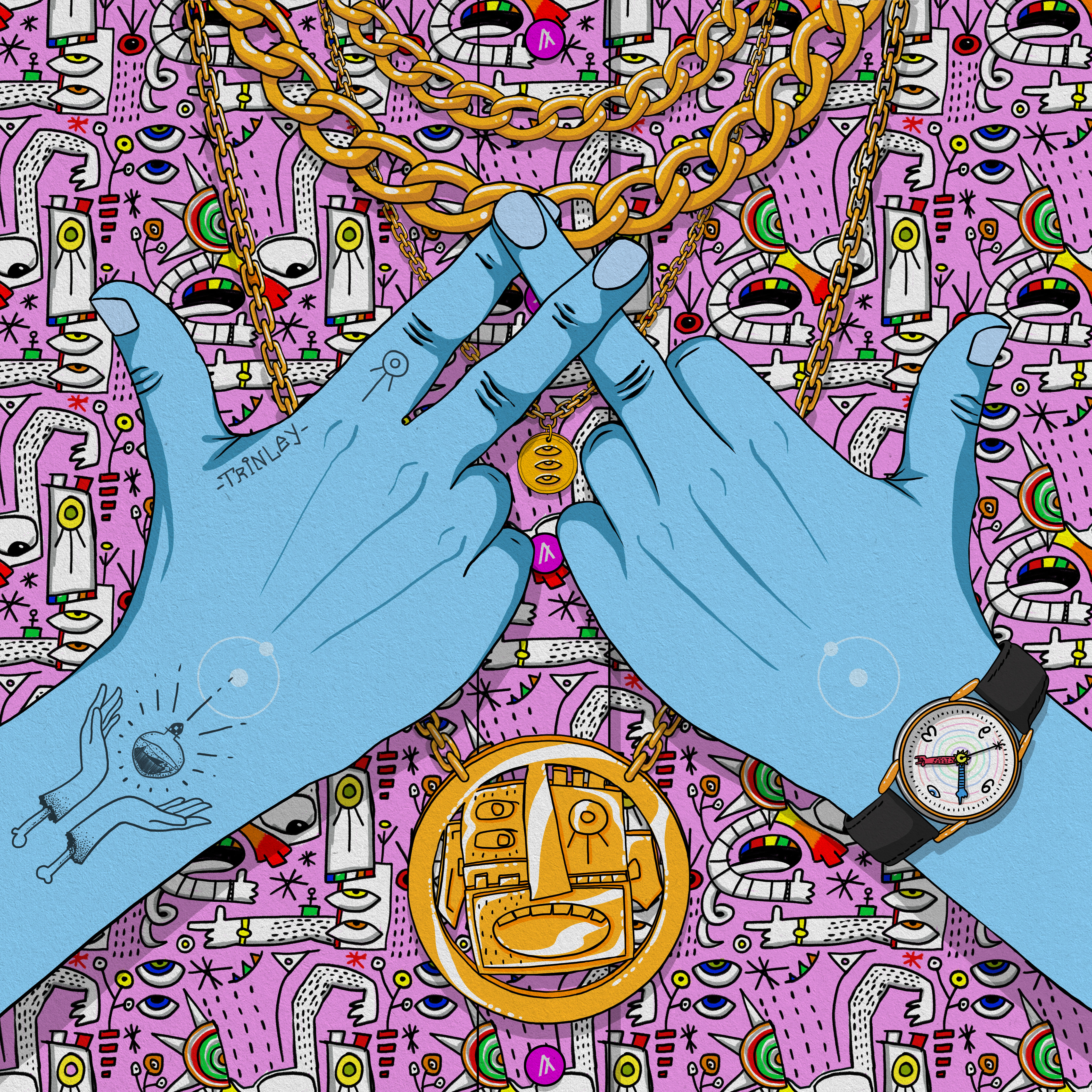 Collab Hands #0018 NFT on Algorand