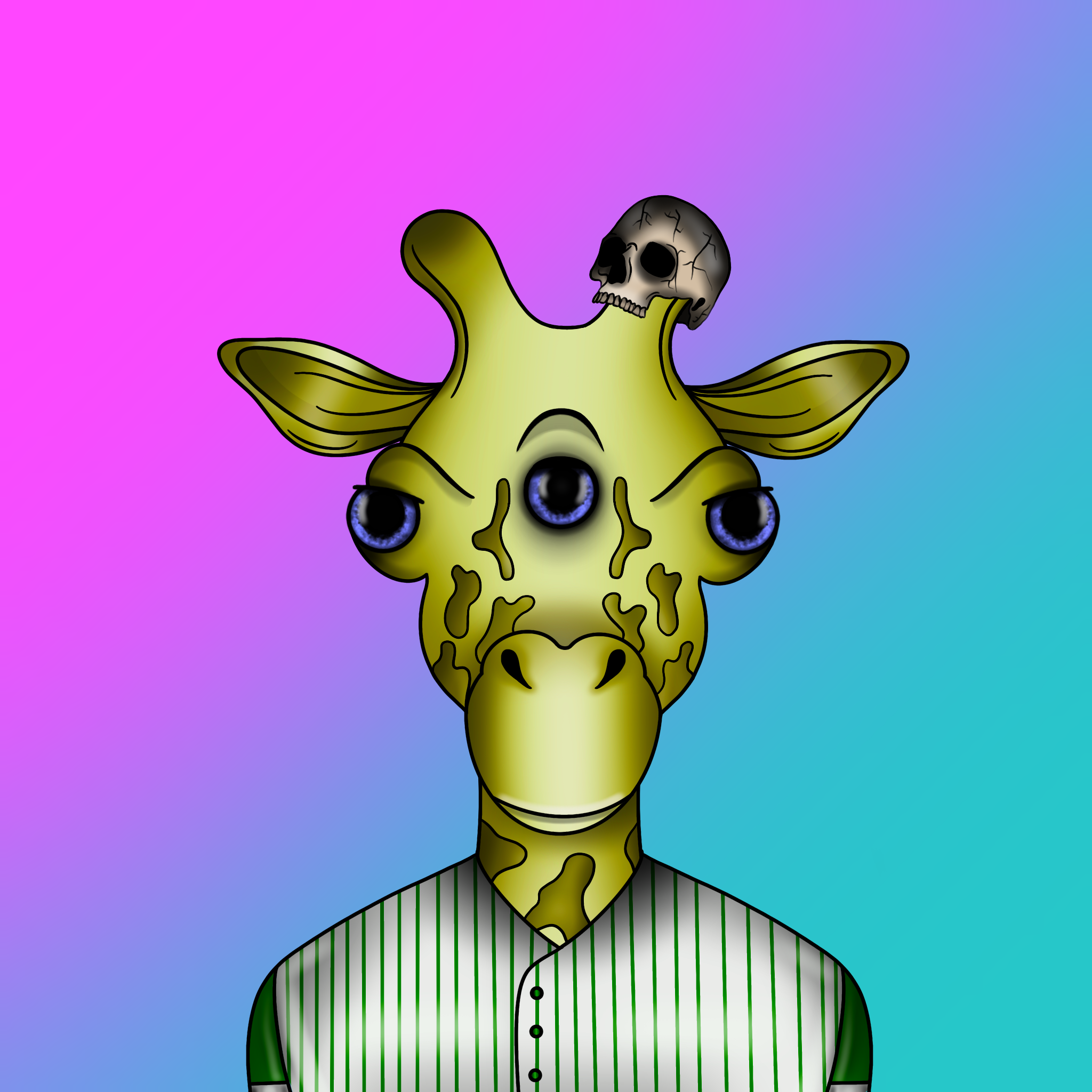 Cool Giraffe Gen2 #659 NFT on Algorand