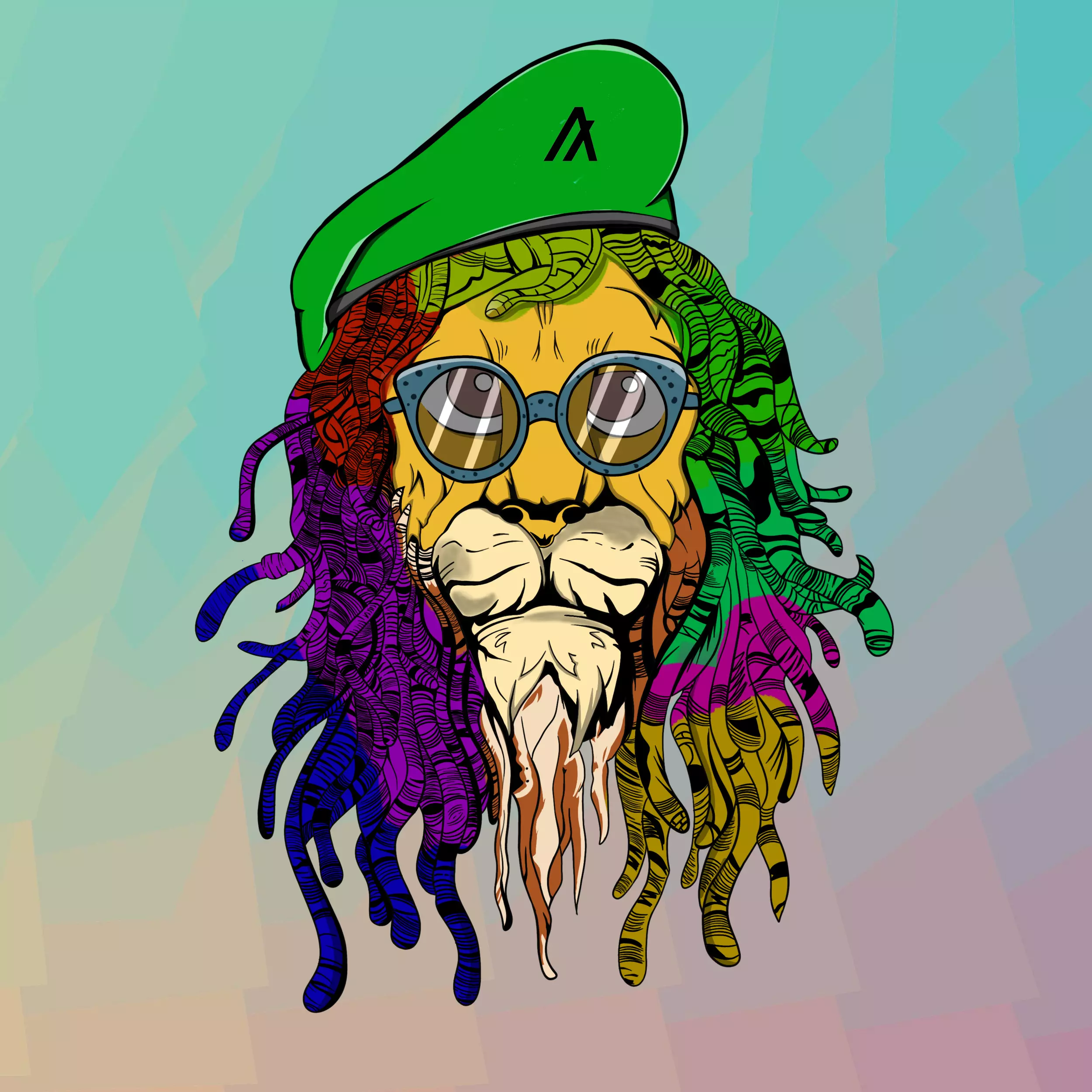 Reggae Lions #256 NFT on Algorand