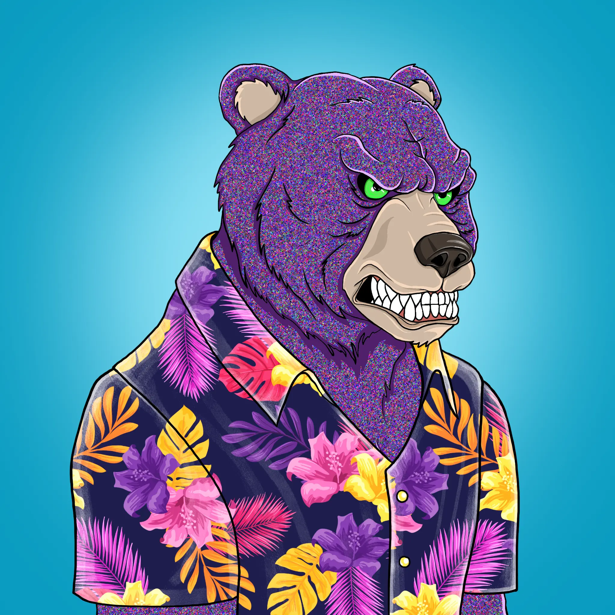 Mad Bears #44 NFT on Algorand