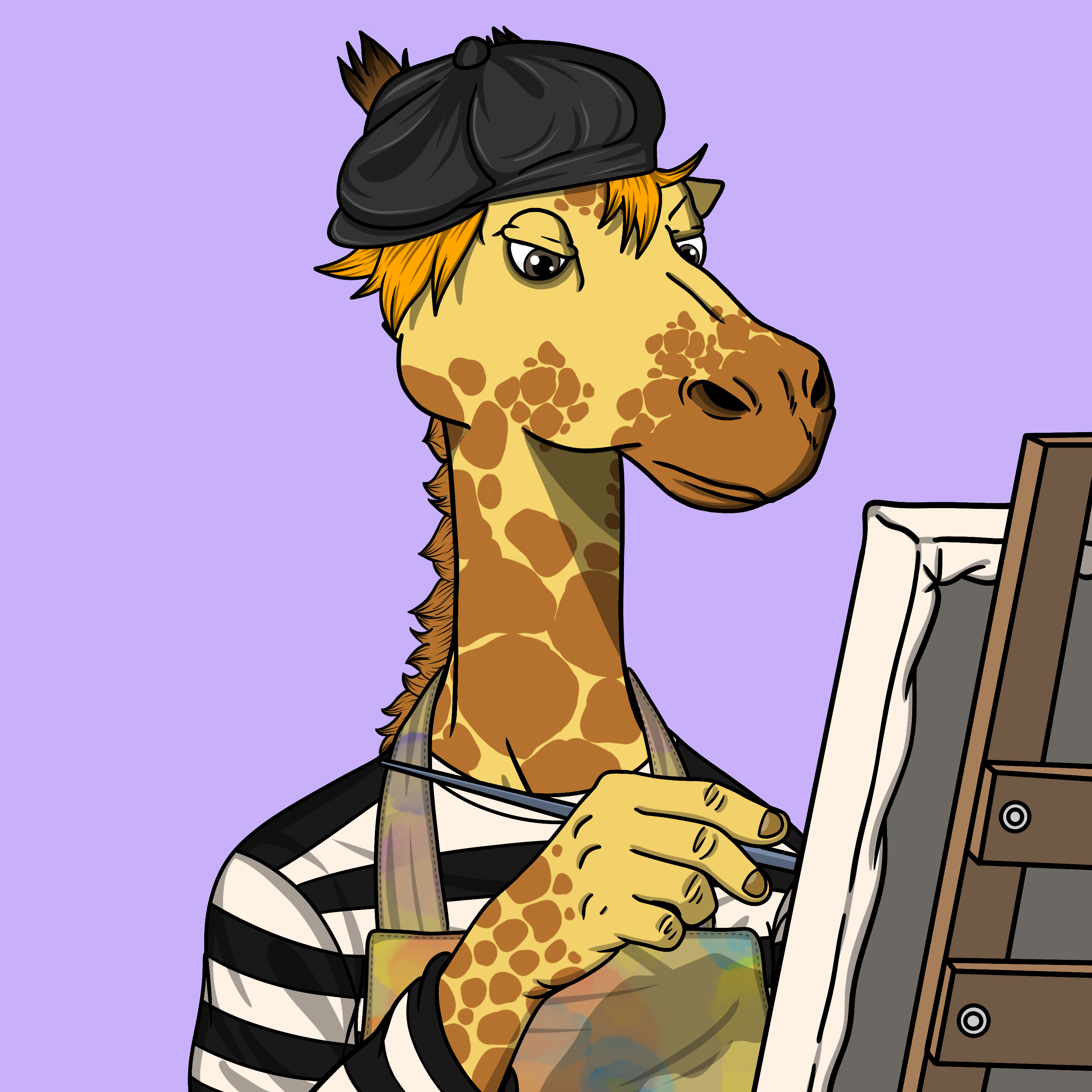 G-raffe #243 - Last G NFT on Algorand
