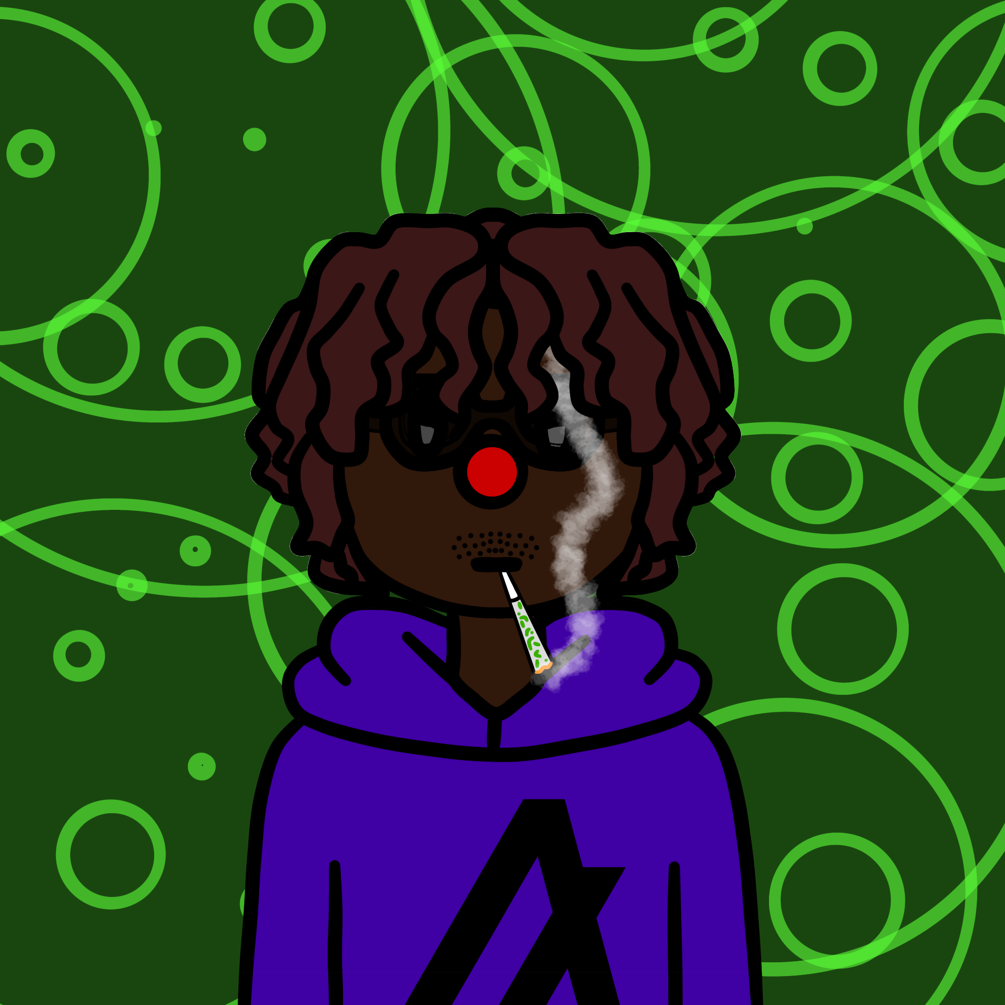 Doodle Thug 1377 NFT on Algorand