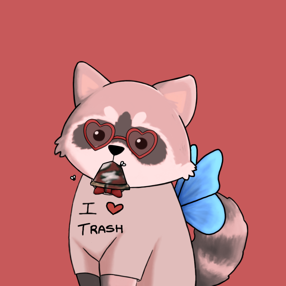 Raccoon #94 NFT on Algorand