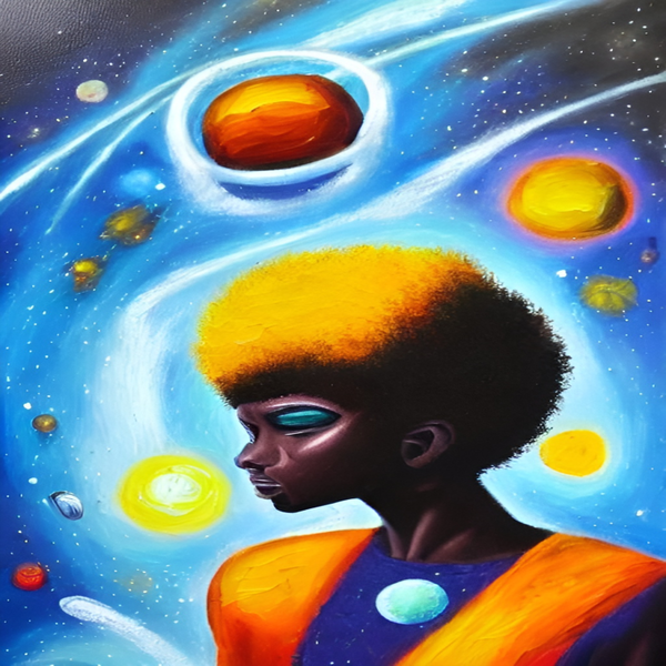 An image of Afro Saiyan